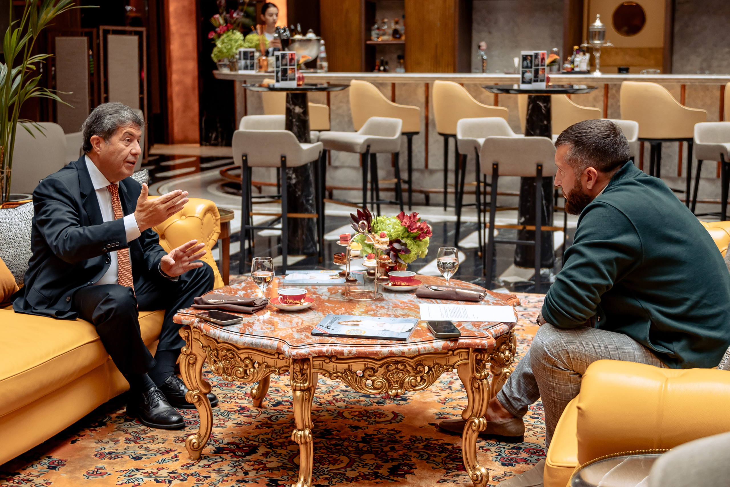 Интервью с Послом Эквадора и Генеральным редактором ФБЖ «Авторский проект». Свадебный/Портретный фотограф снимаю в Москве