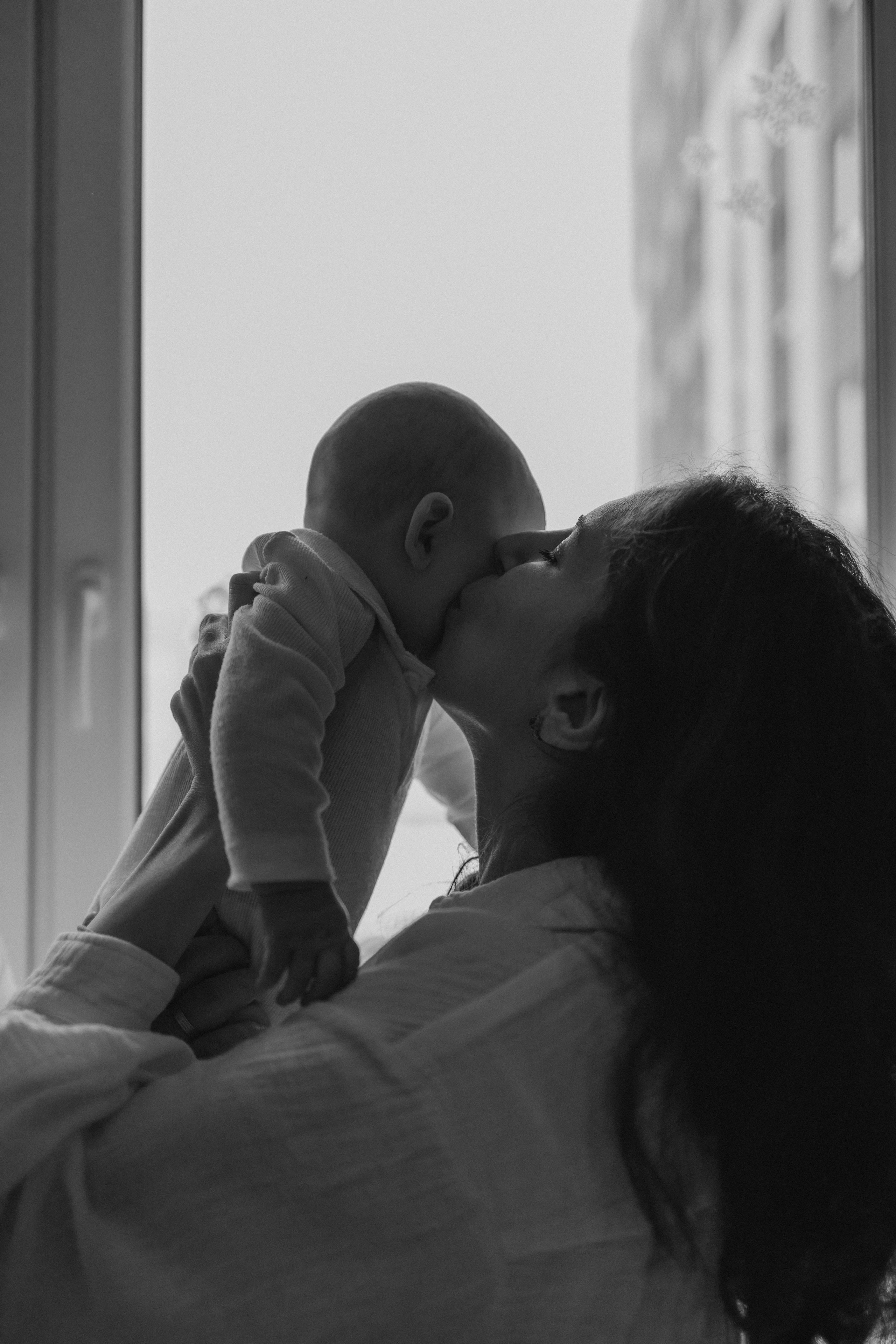 Наташа, Сережа и малыш Левушка. Семейный, домашний, ньюборн фотограф Москва Цветкова Елизавета