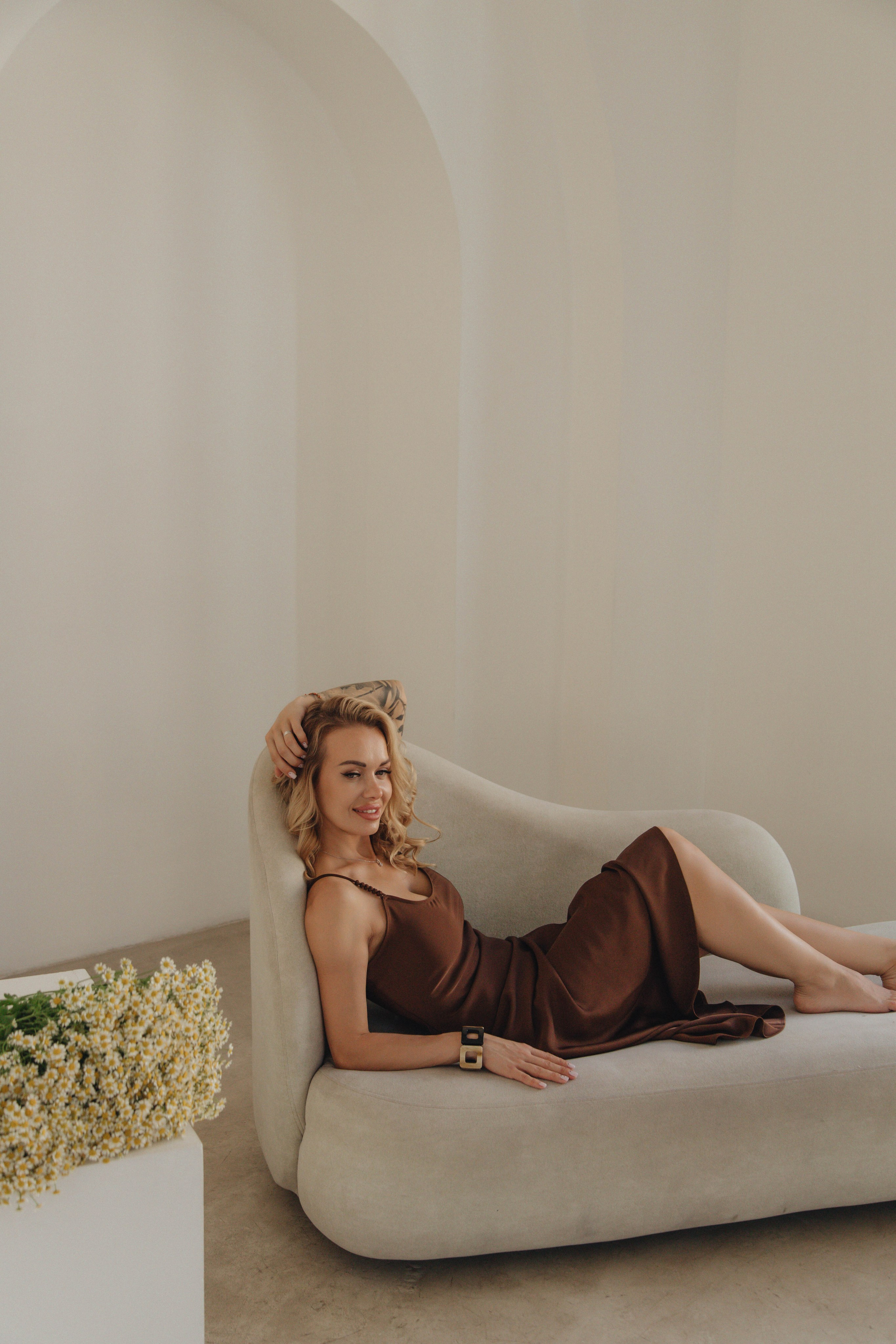 Олеся. Фотосессия на улице и в студии. Фотограф Ксения Третьякова, Санкт-Петербург