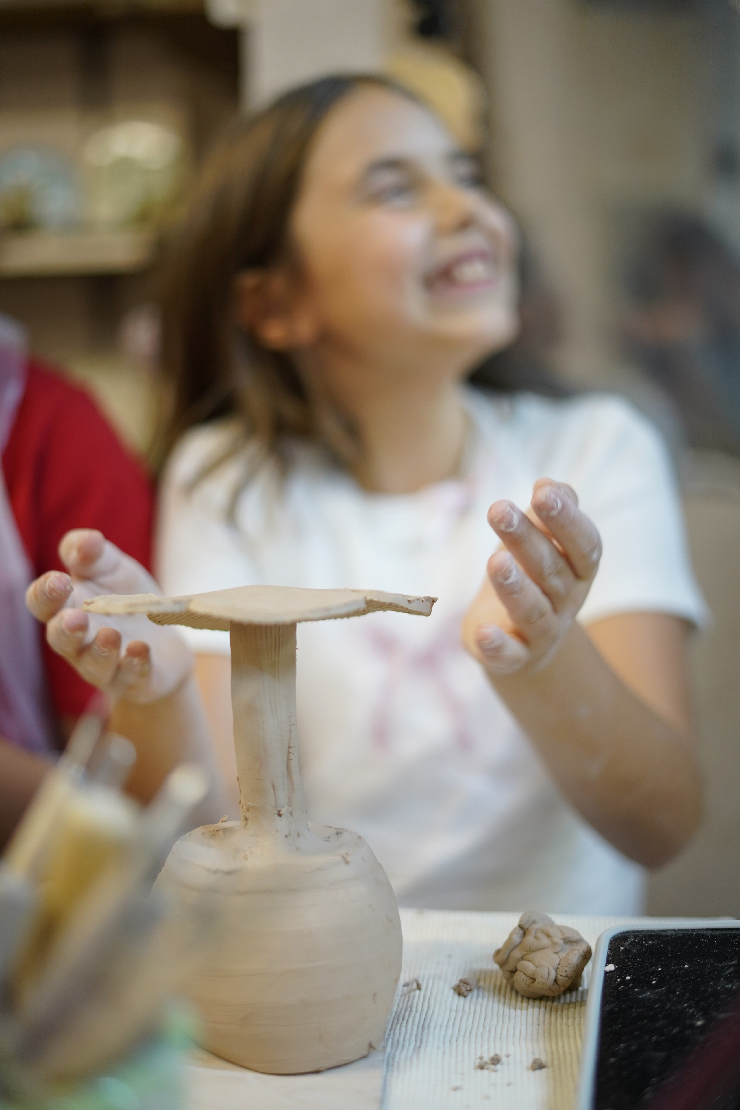 Сьемка в гончарной мастерской. Главная