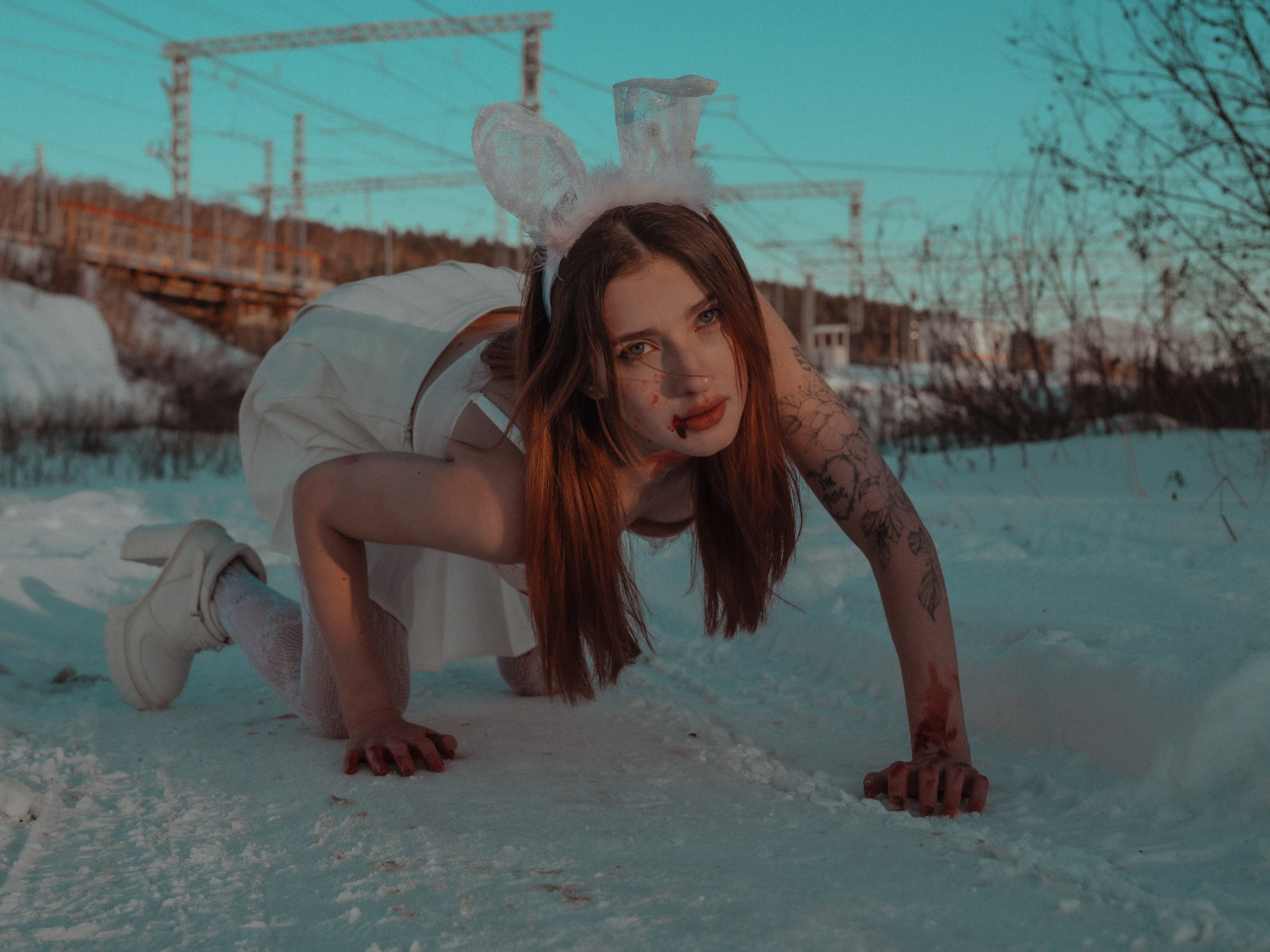 Анна. Женский фотограф. Создатель украшений ручной работы. Модель