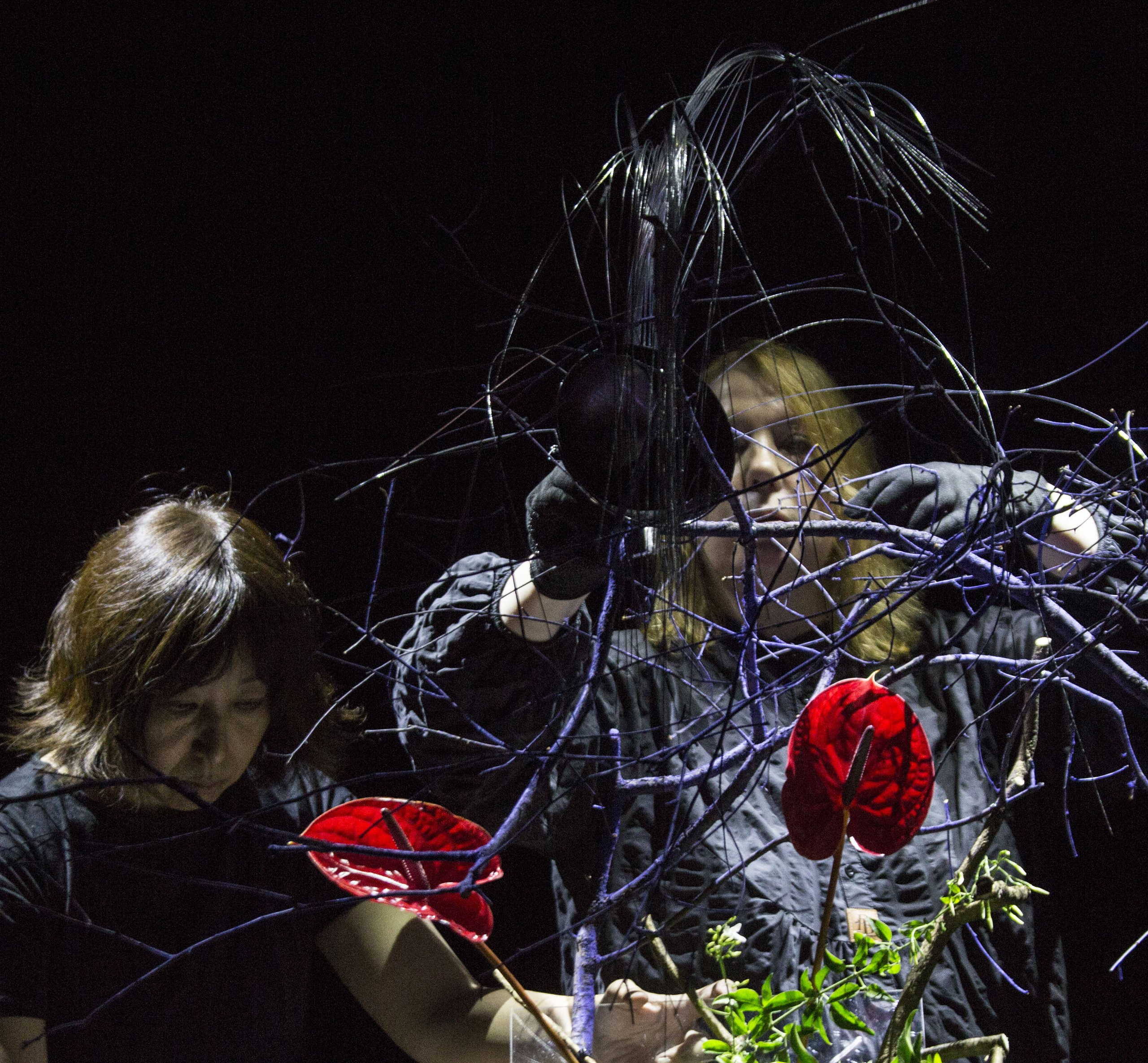 Театр икэбаны. ИКЭБАНА СЭККО