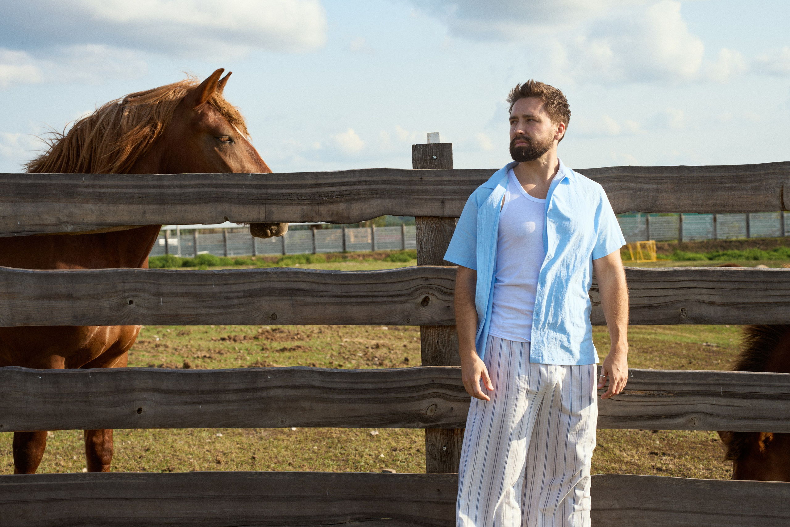 Женя на ферме. Женский фотограф в Самаре Дарья Ильина
