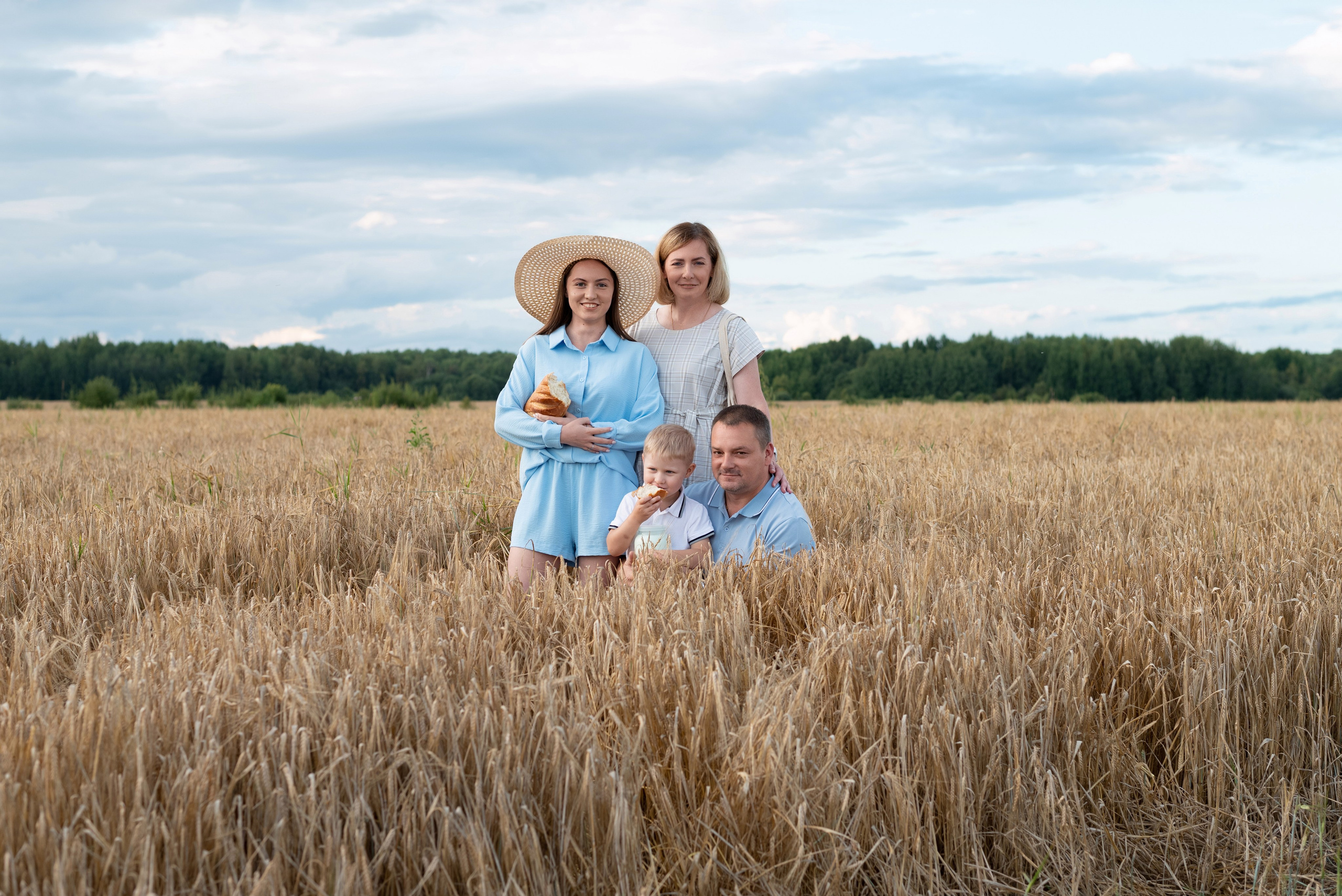 Фотопроект «Пшеничное поле». Фотограф Софья Власенко | Вологда