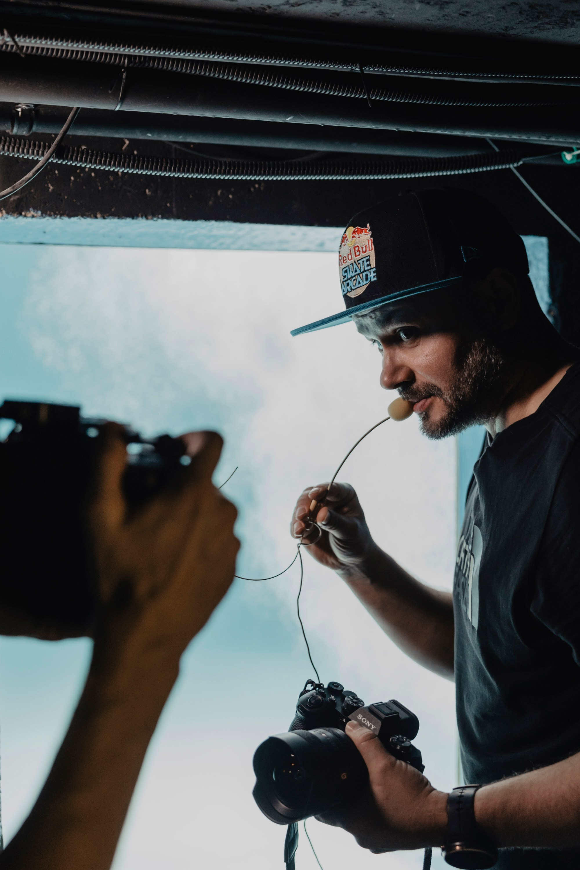 Skate Diving. Creative photographer Denis Klero