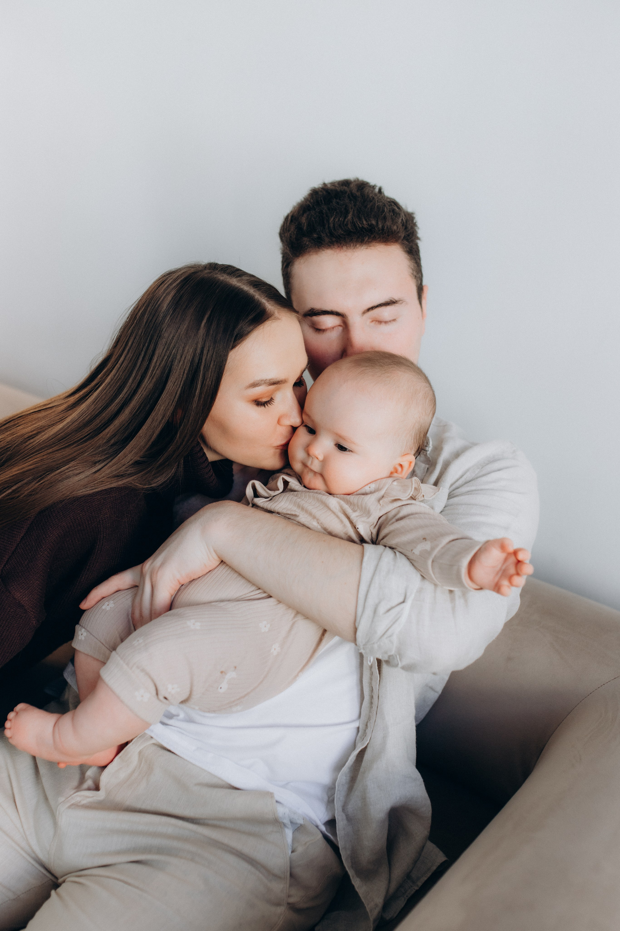 Малышке Милене полгода. Фотограф Винокурова Кристина в Санкт-Петербурге