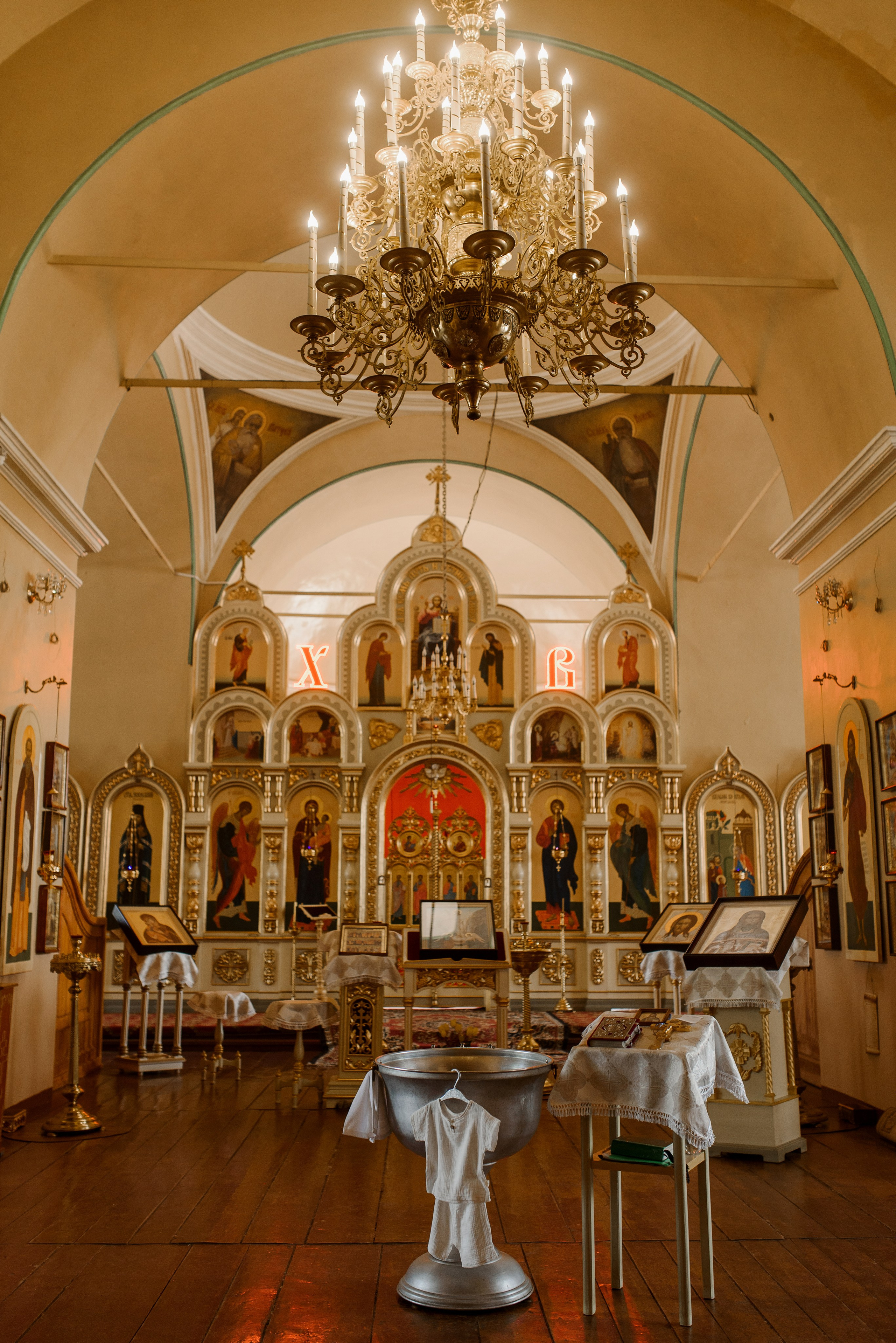 Крещение Кирилла. Церковь Введения во храм Пресвятой Богородицы (Веселовка). Свадебный и семейный Фотограф в Пензе Татьяна Лапоногова