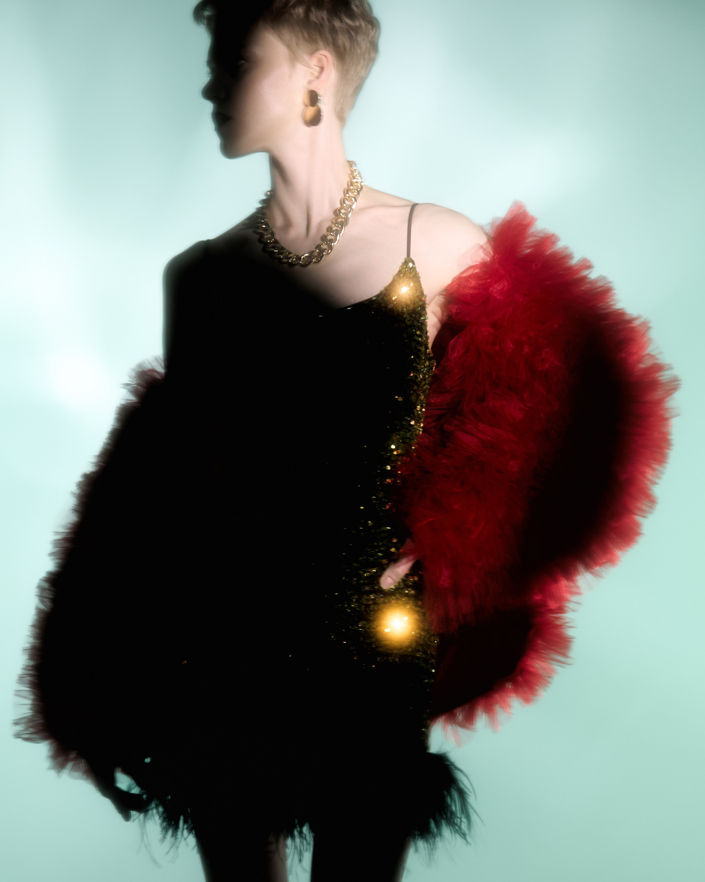 Вечерние образы. Фотограф для брендов в Москве Мария Волковская