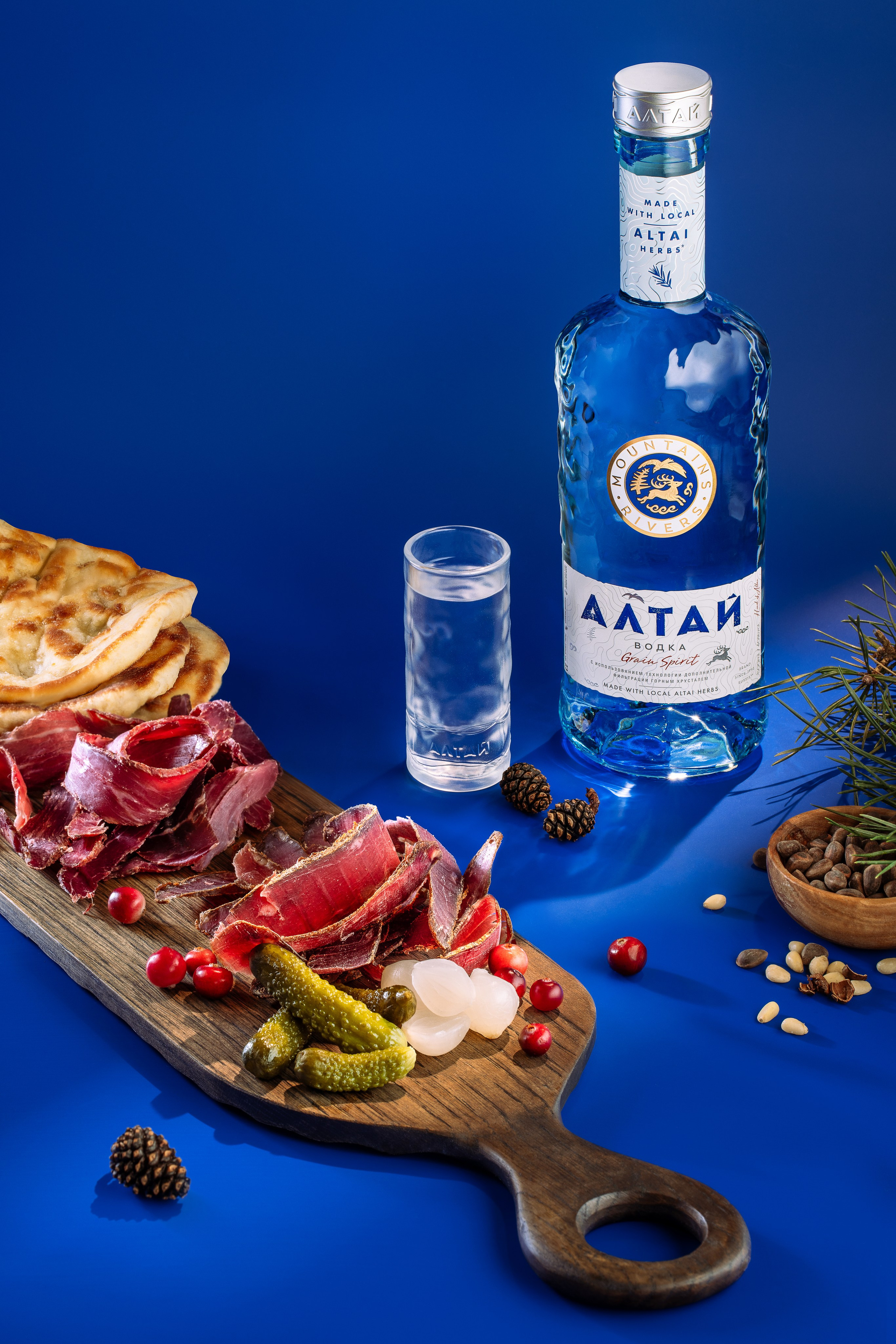 ТМ «Алтай» Татспиртпром. Юлия Космо — фуд-фотограф, предметный стилист, Москва