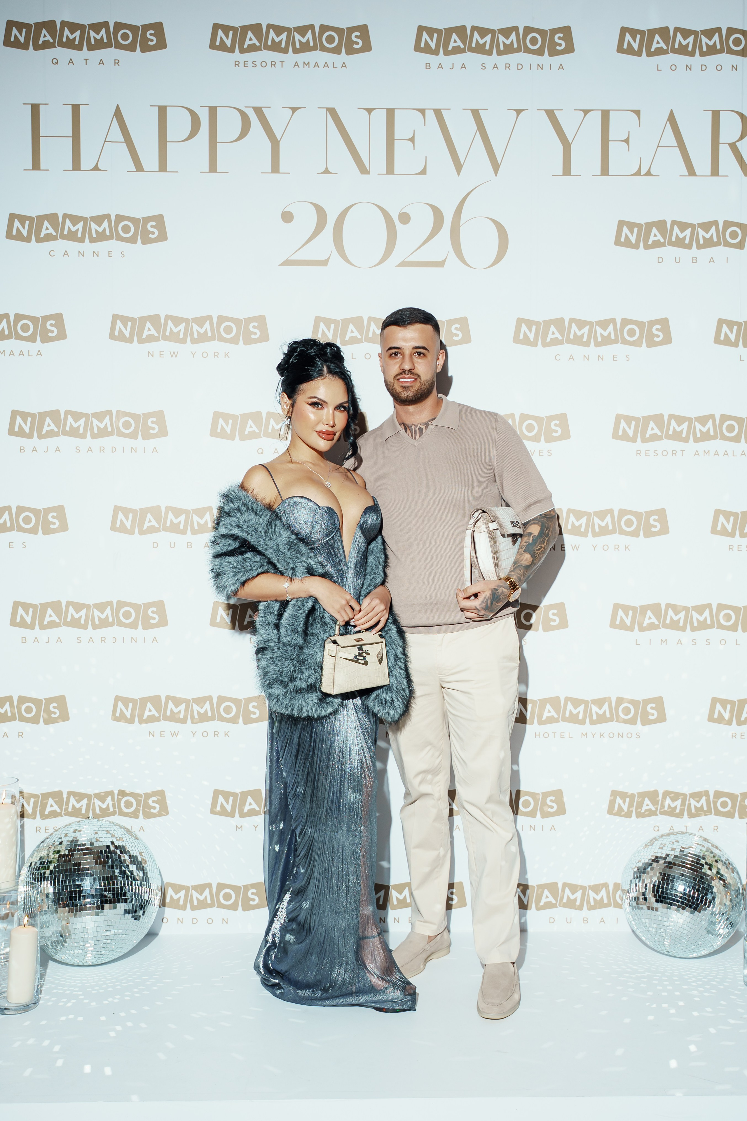 New Year Nammos 2026. Photographer Videographer Dubai