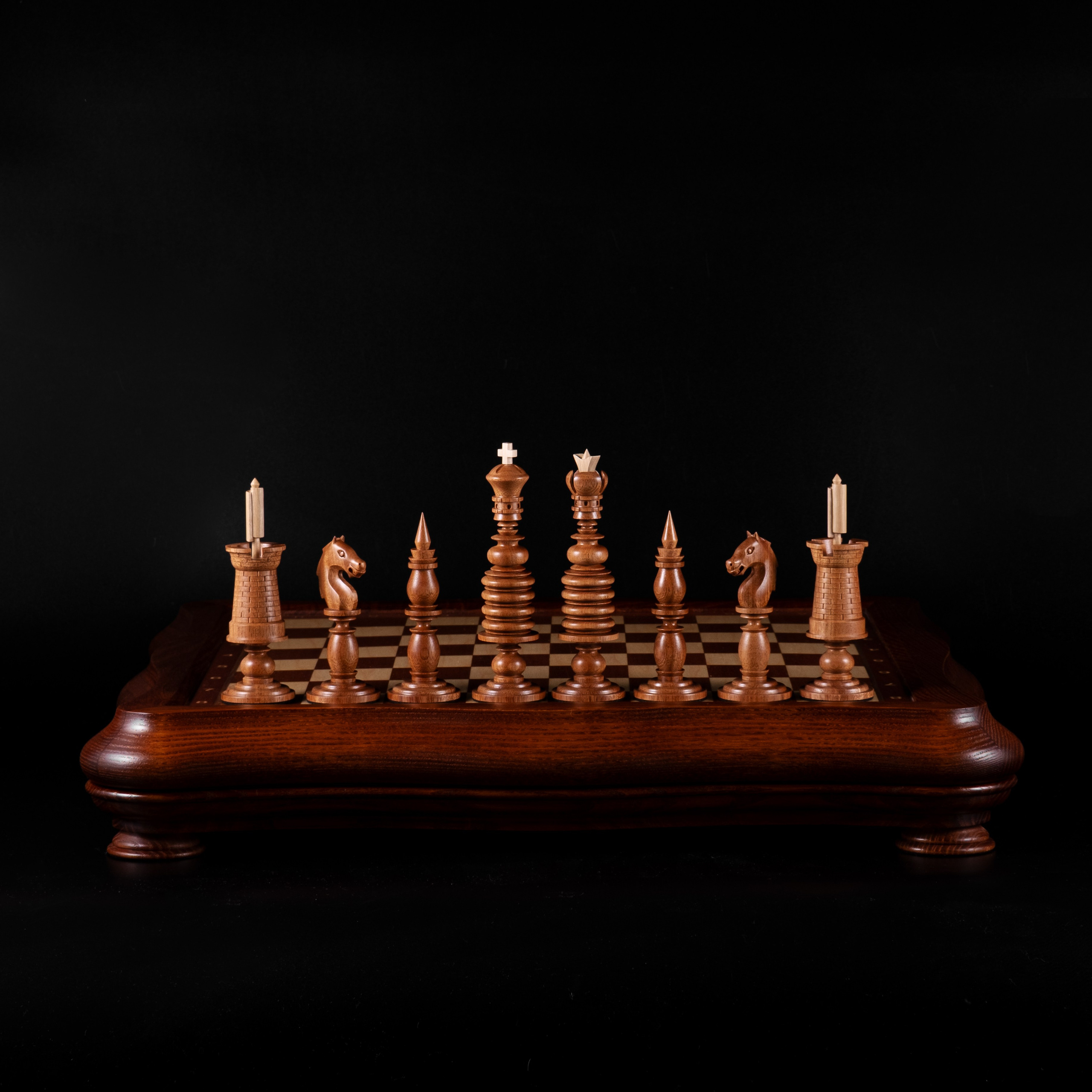 Рекламная съемка шахмат KADUN. Предметный и интерьерный фотограф Василий Блинов