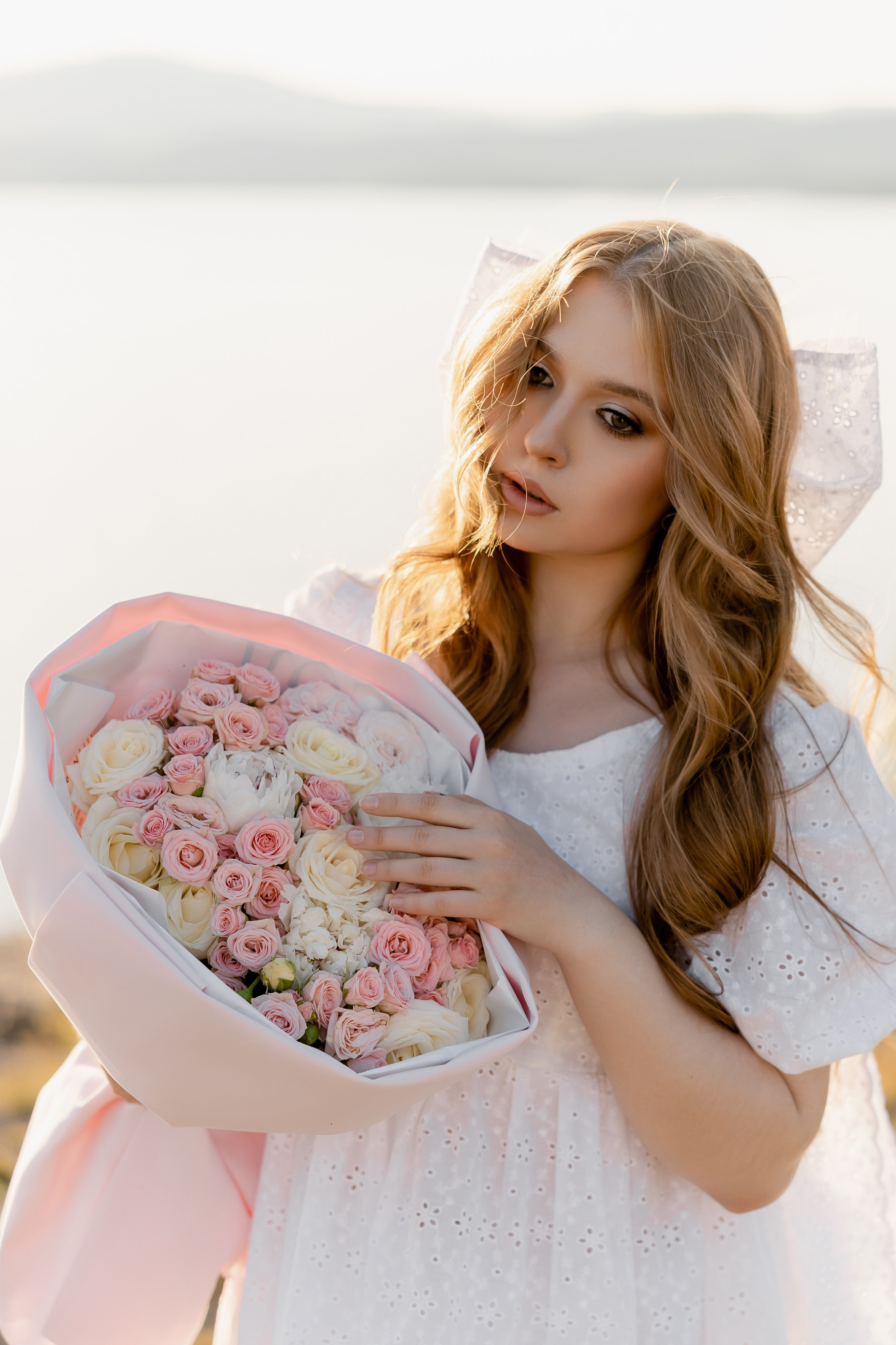 Юлия, съёмка на озере. Свадебный и портретный фотограф в Миассе Филиппенко Дарья