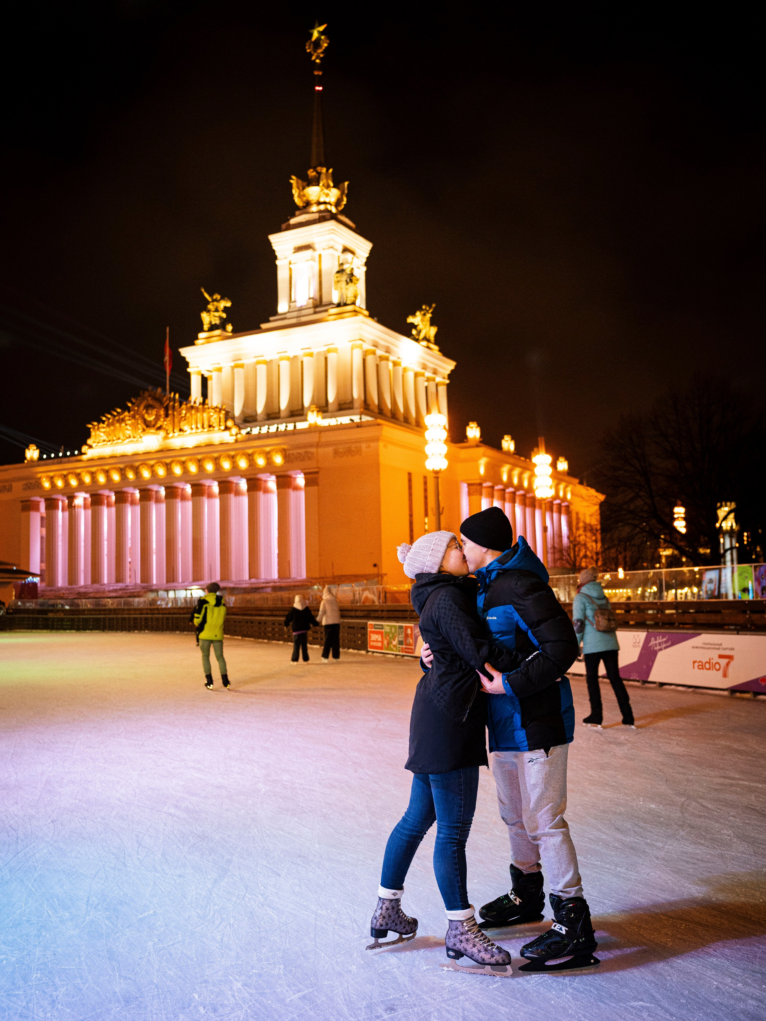 Love & Ice. Портретный фотограф Москва Белогорцев Сергей