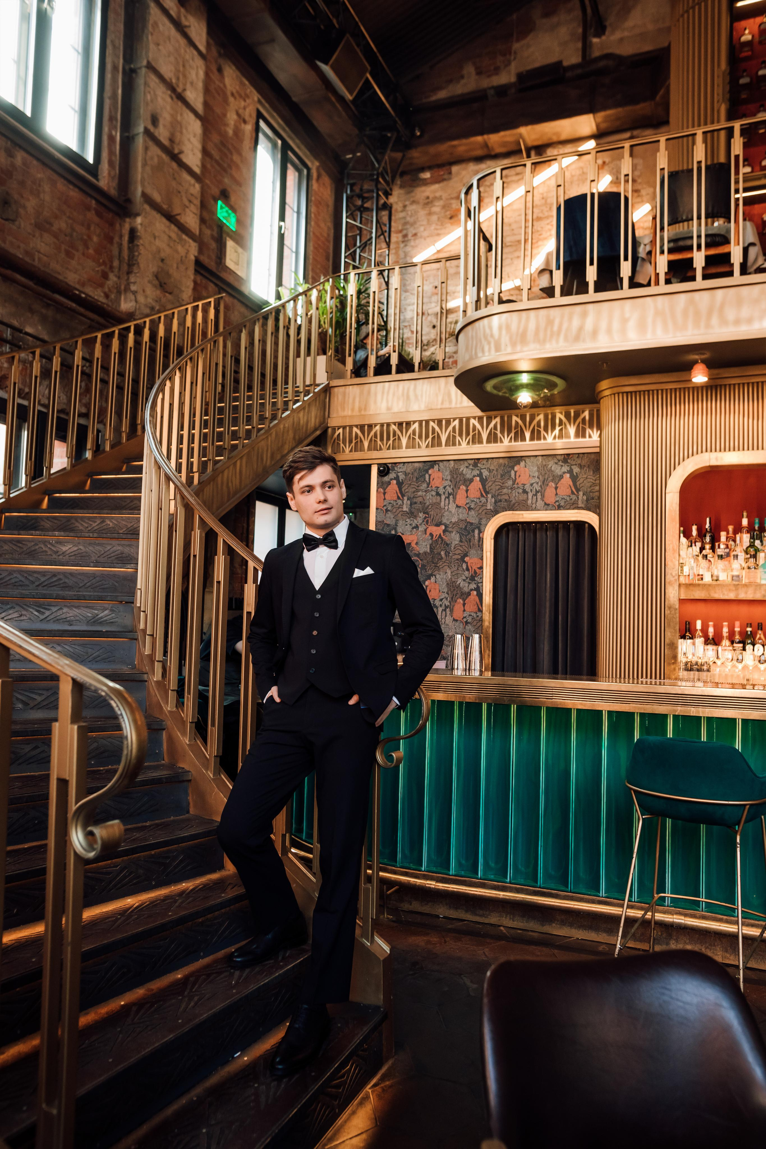 Настя и Ян. Бар Котельная. Свадебный и семейный фотограф в Москве Евгения Лисина