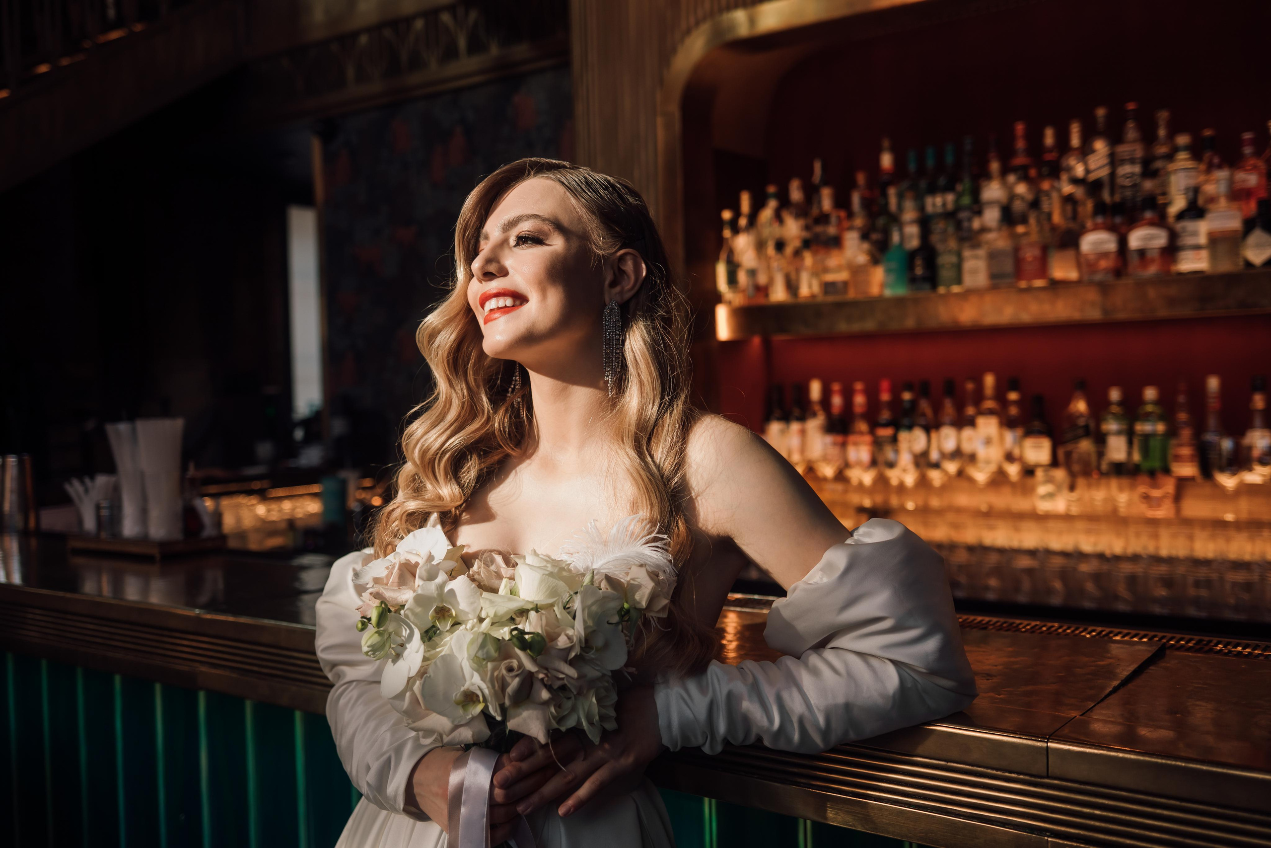 Настя и Ян. Бар Котельная. Свадебный и семейный фотограф в Москве Евгения Лисина