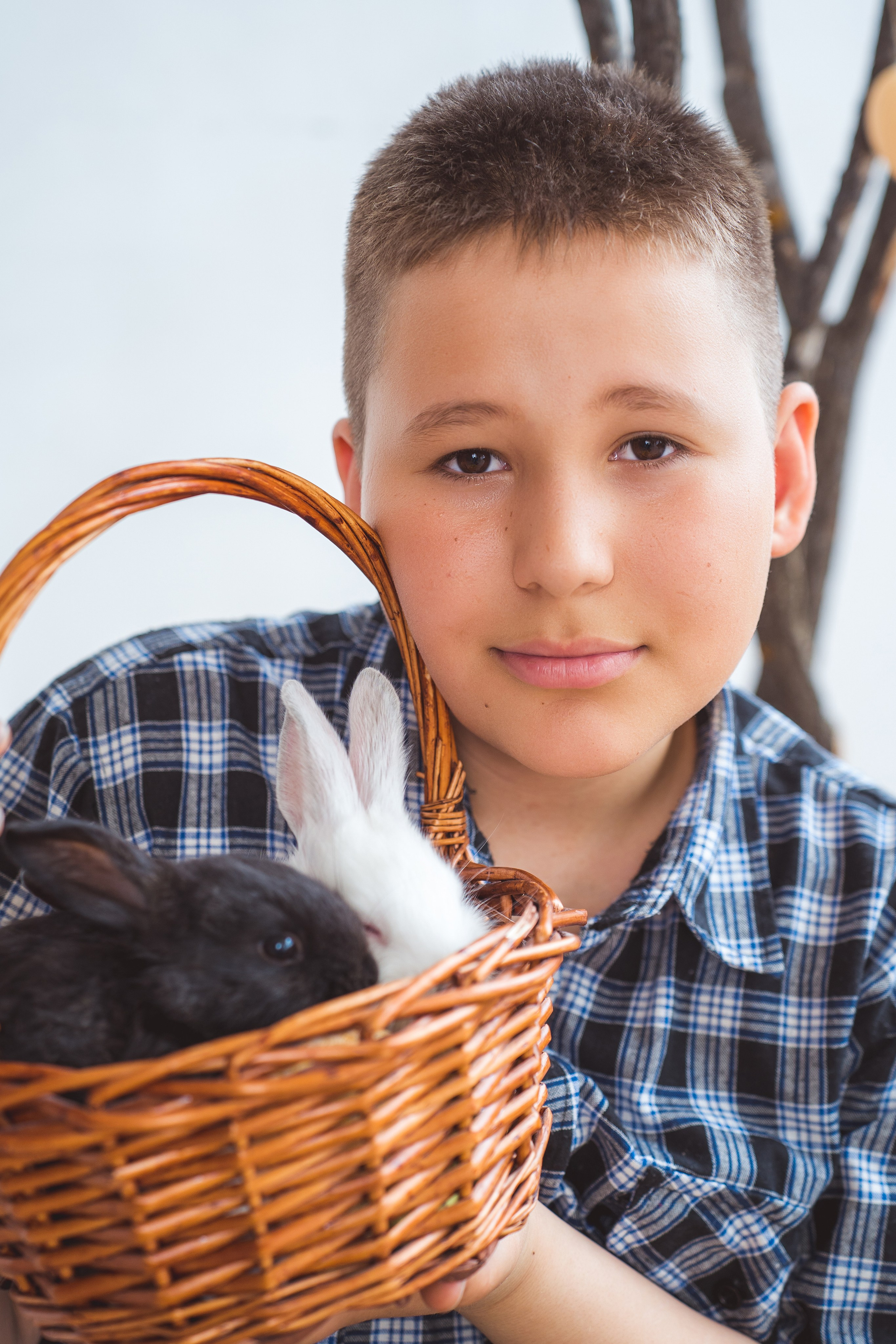 Пасхальный фотодень с цыплятами и кроликами. Фотограф Маргарита Слободянина в Хабаровске