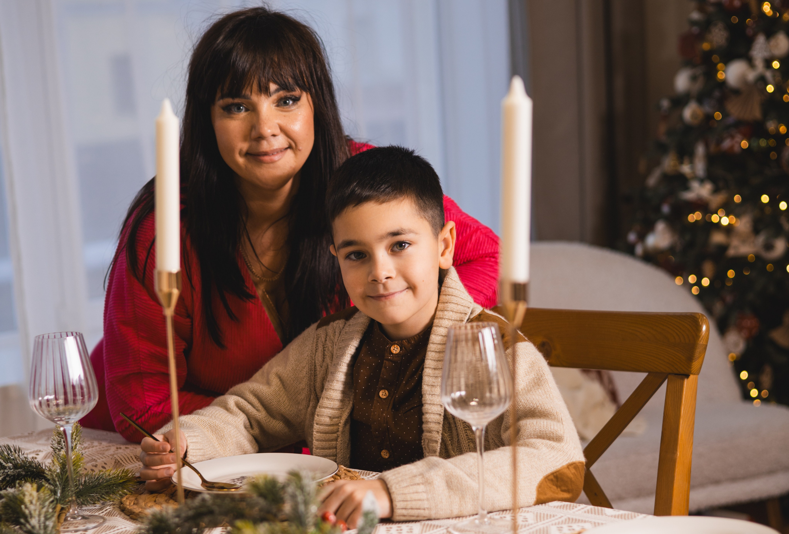 Дружная, красивая семья!