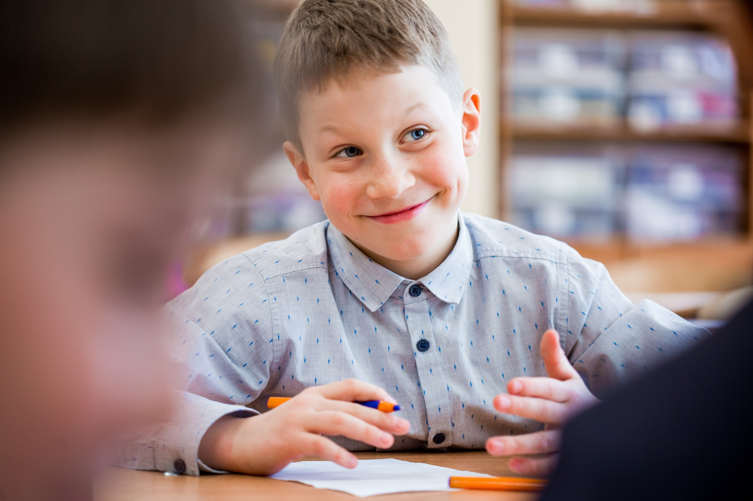 Школьная фотосъемка 3 класса. Репортажный фотограф Борис Геер