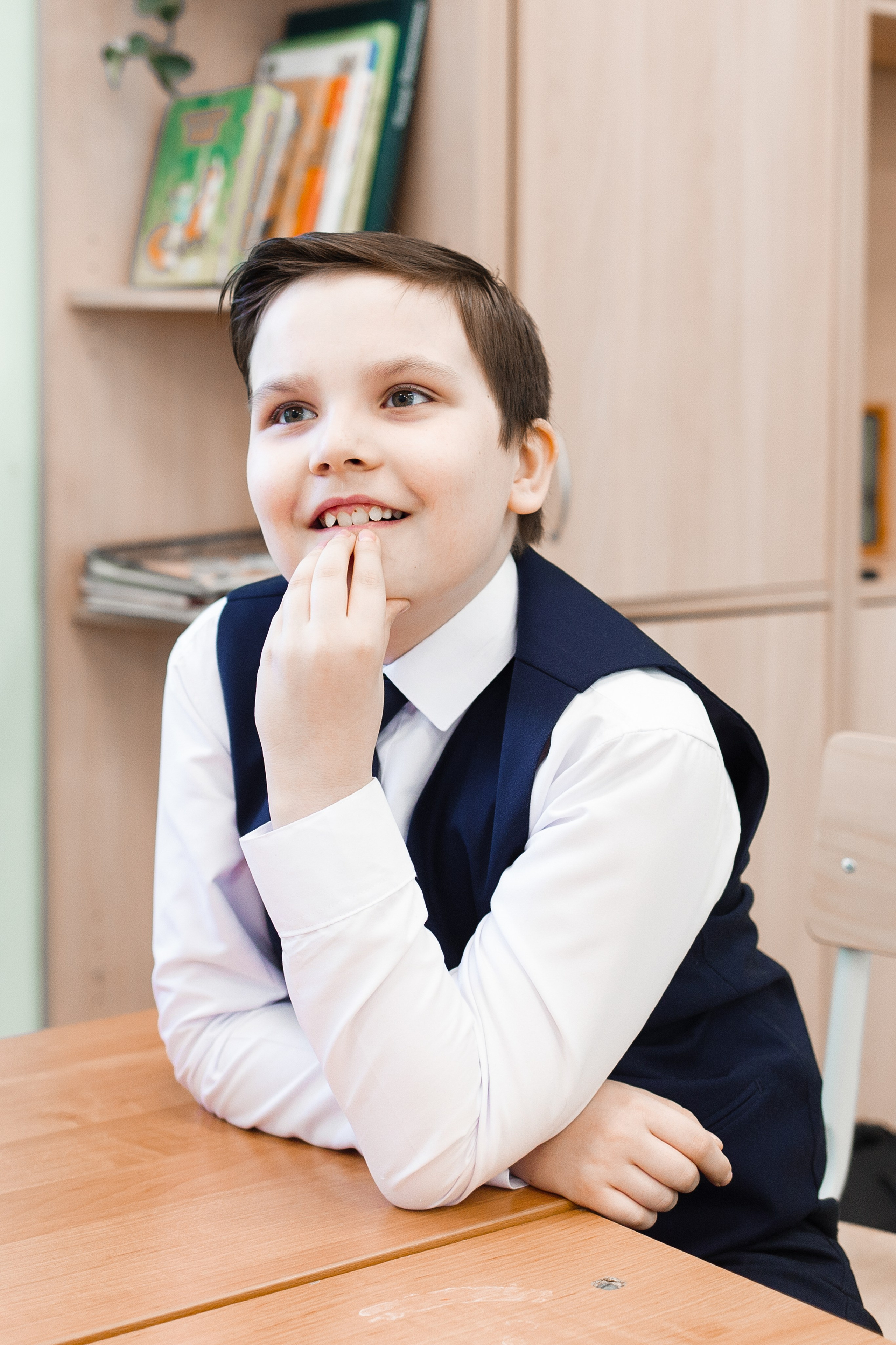 Школьная фотосъемка 3-го класса. Репортажный фотограф Борис Геер