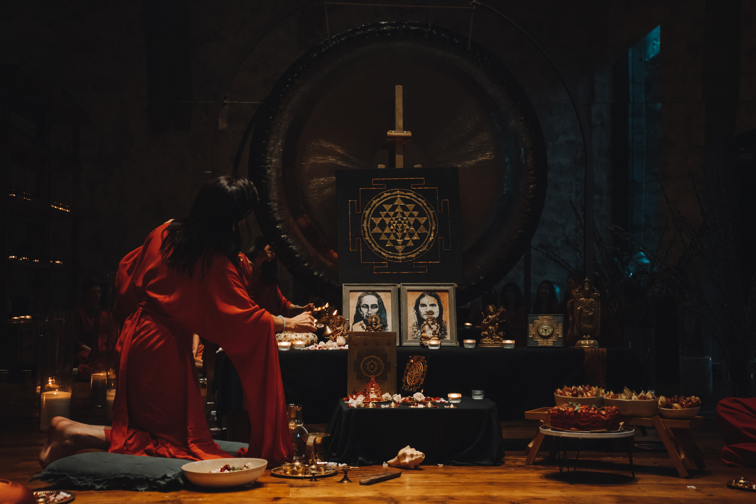 Сати Казанава Шри Янтра Пуджа. Фотограф Гвоздева Варвара / Москва