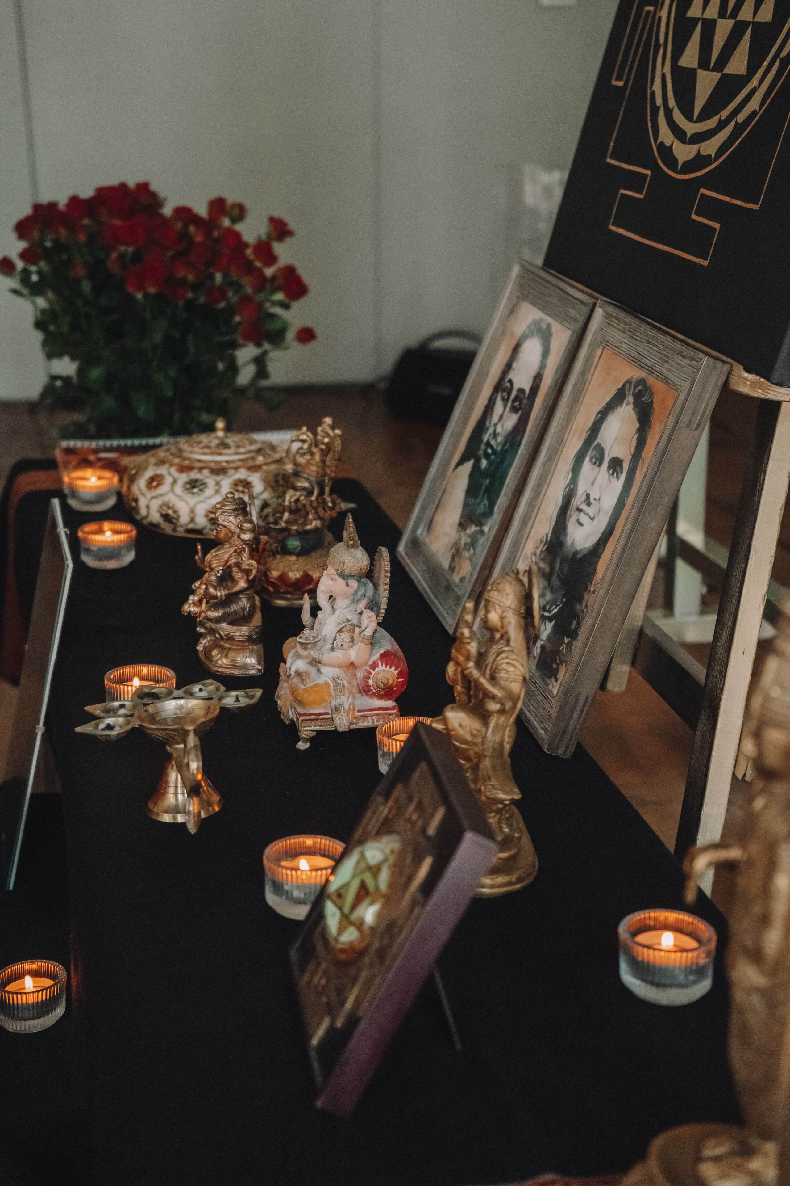 Сати Казанава Шри Янтра Пуджа. Фотограф Гвоздева Варвара / Москва