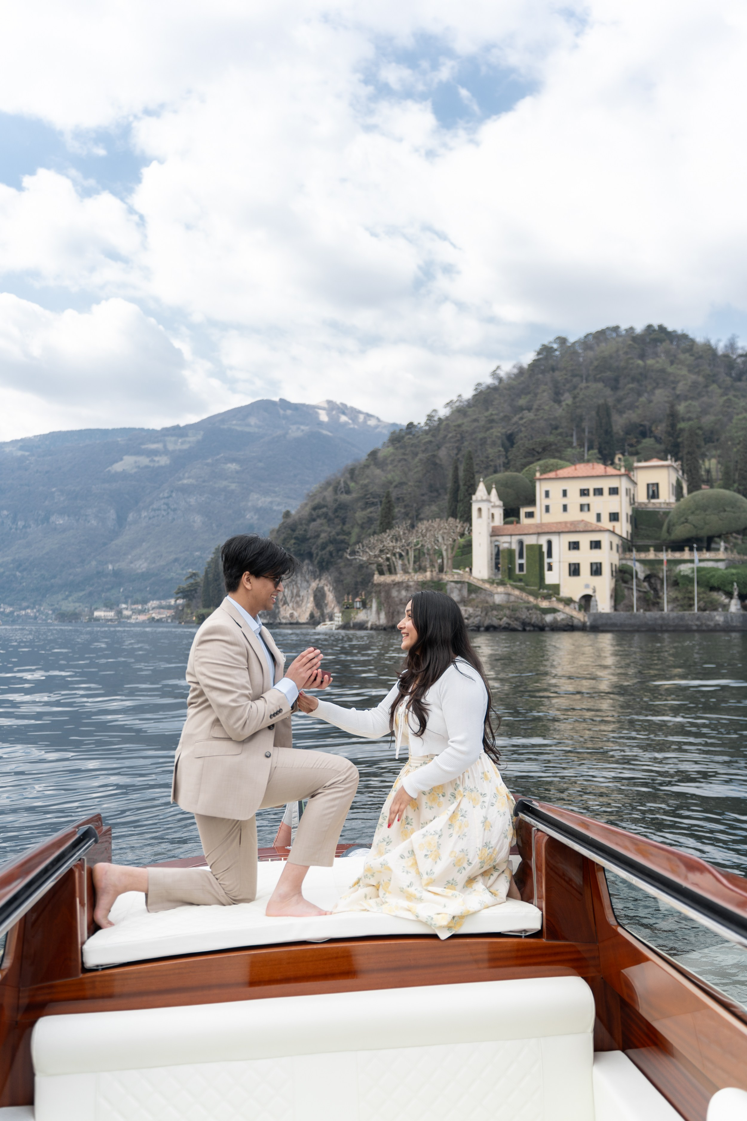 Addy & Fiance. Maria Anistratova | Destination Photographer, Videographer & Drone Pilot — Lake Como