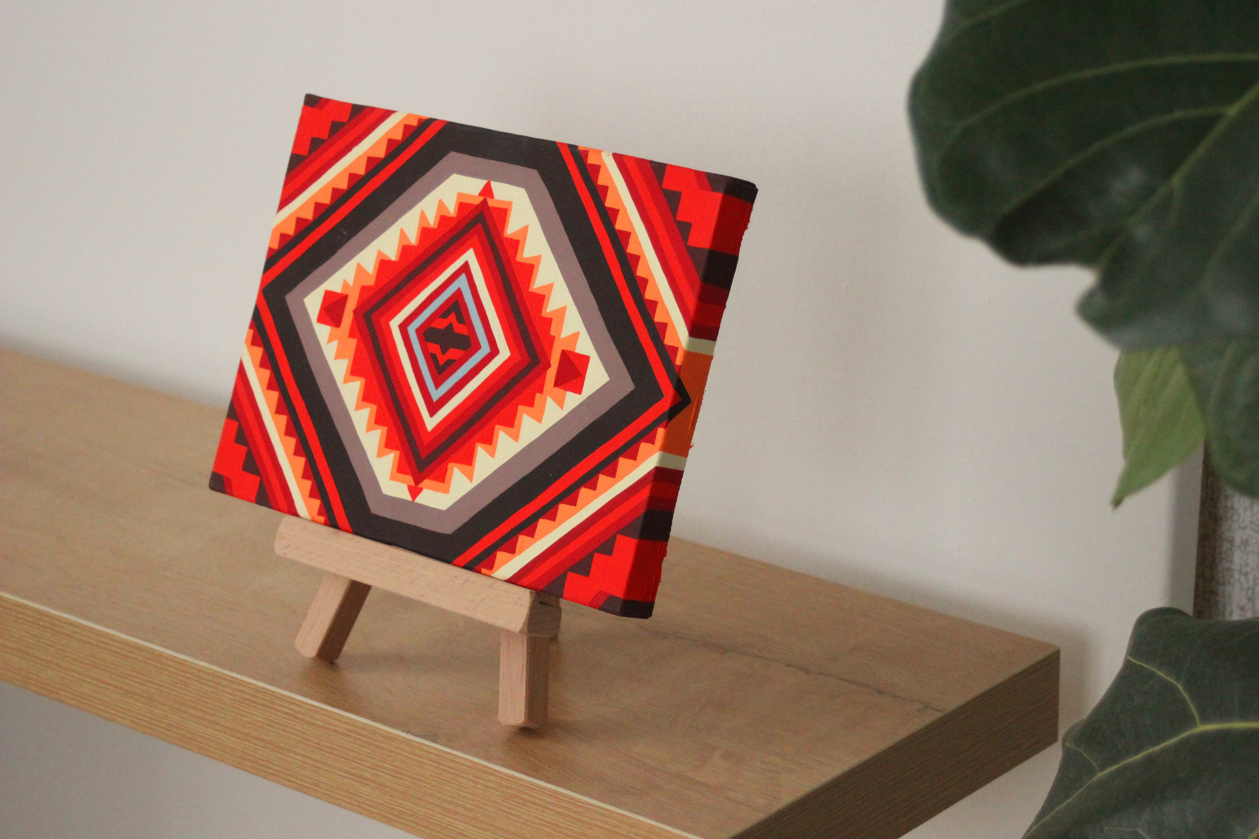 АПРЕЛЬ холст, темпера, гуашь 15х20 см 2024 г 5.000 р