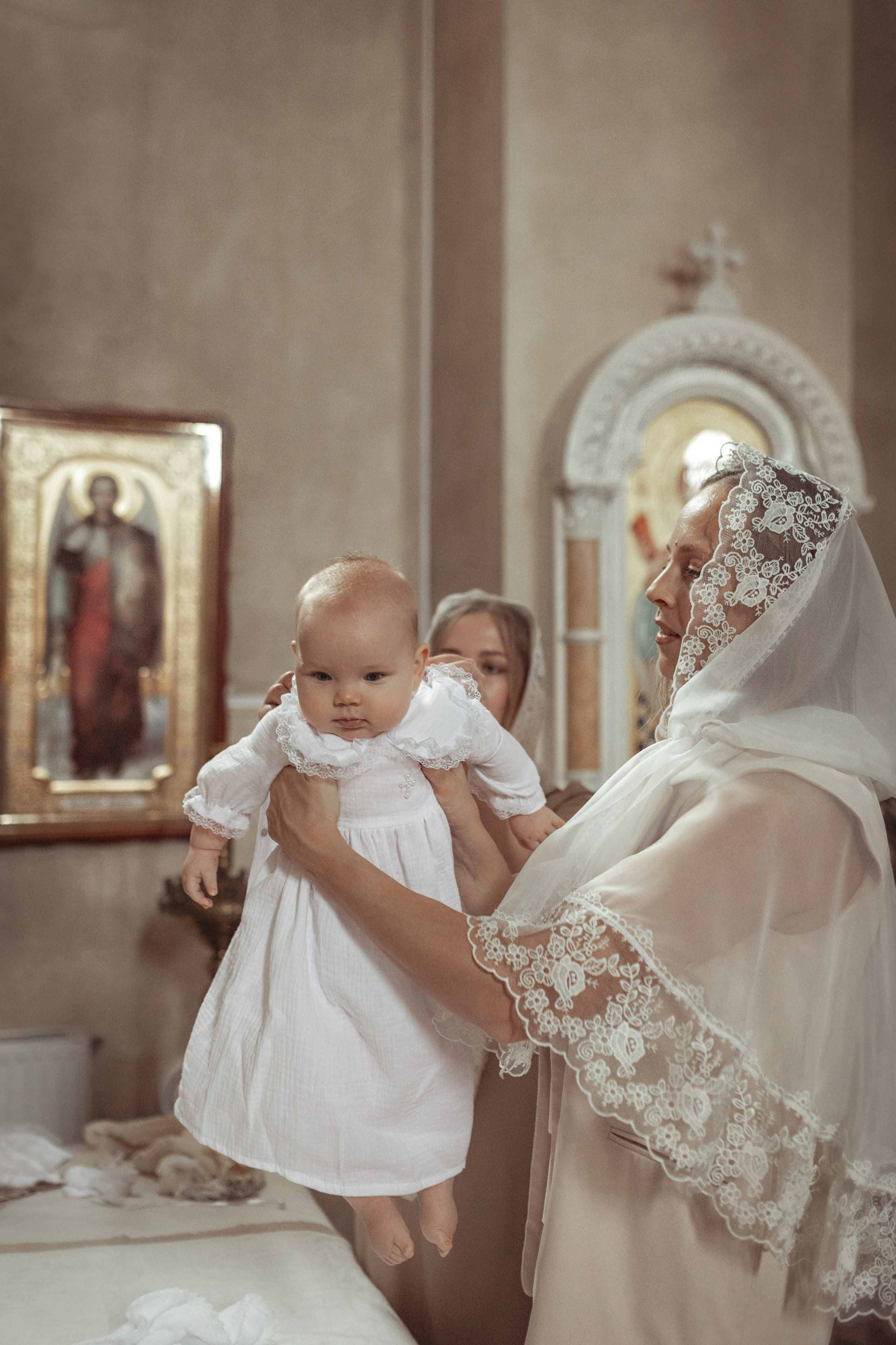 Таинство Крещение Ксении. Храм Александра Невского. Славянск н/К. Фотограф на Крещение и Венчание Краснодарский край — Гранкина Юлия