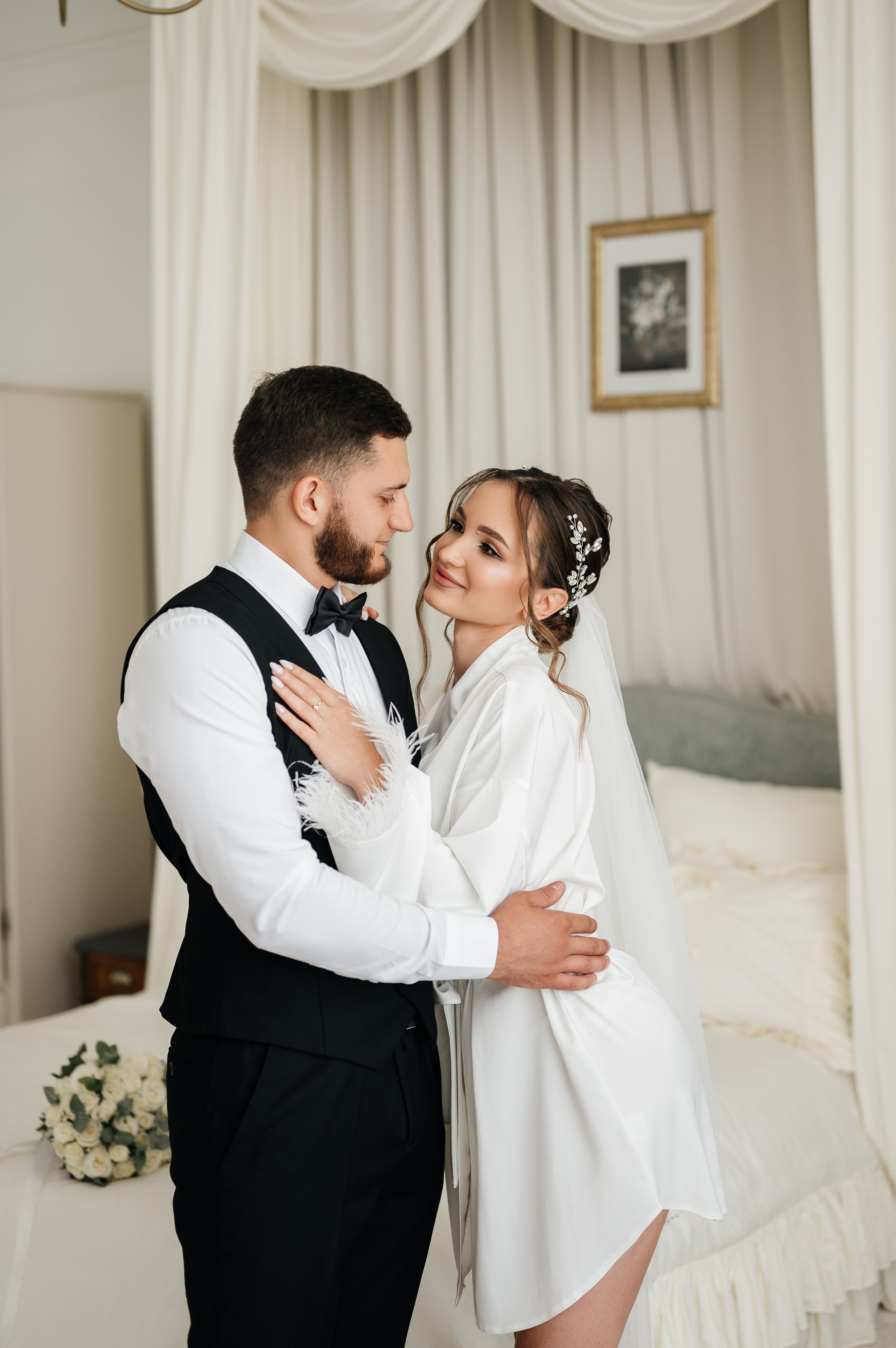 Утро жениха и невесты. Свадебный и семейный фотограф в Краснодаре Алина Мельник