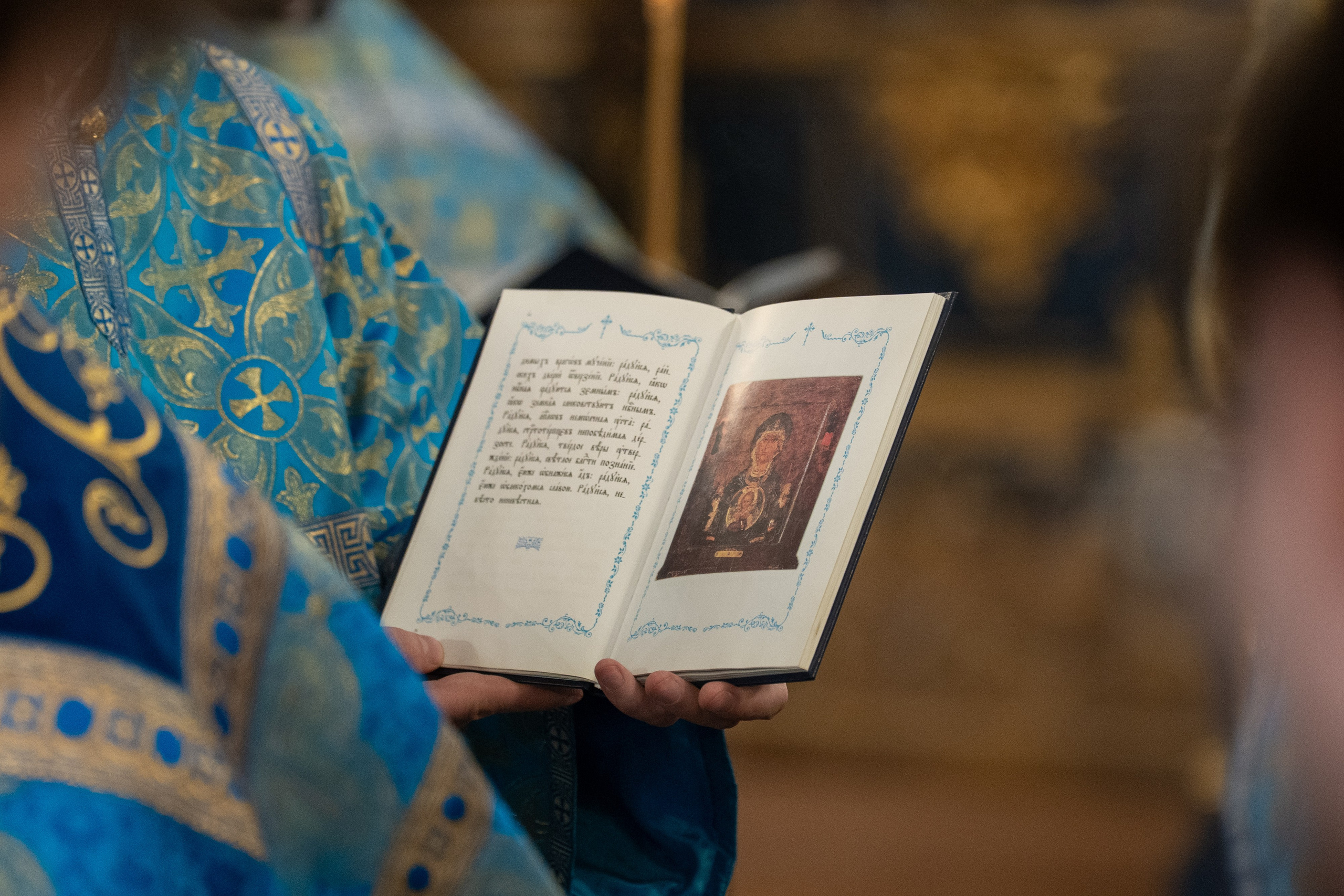 Утреня с акафистом Пресвятой Богородице. НИКОЛО-БОГОЯВЛЕНСКИЙ МОРСКОЙ СОБОР