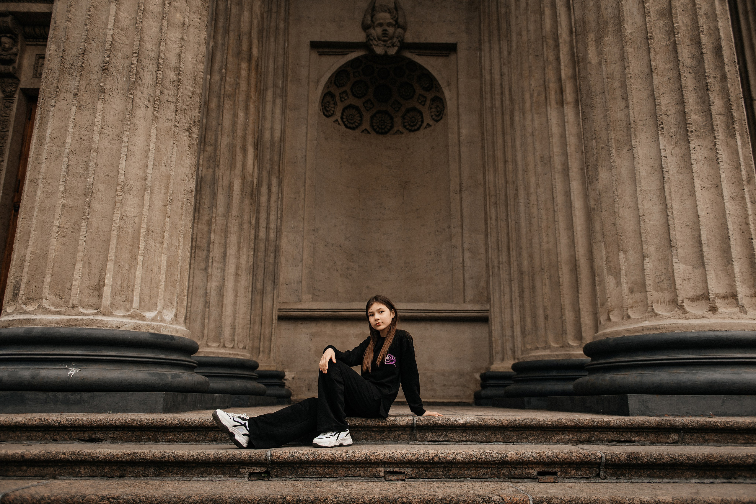 контент фотосъёмка для студии танца у Казанского собора