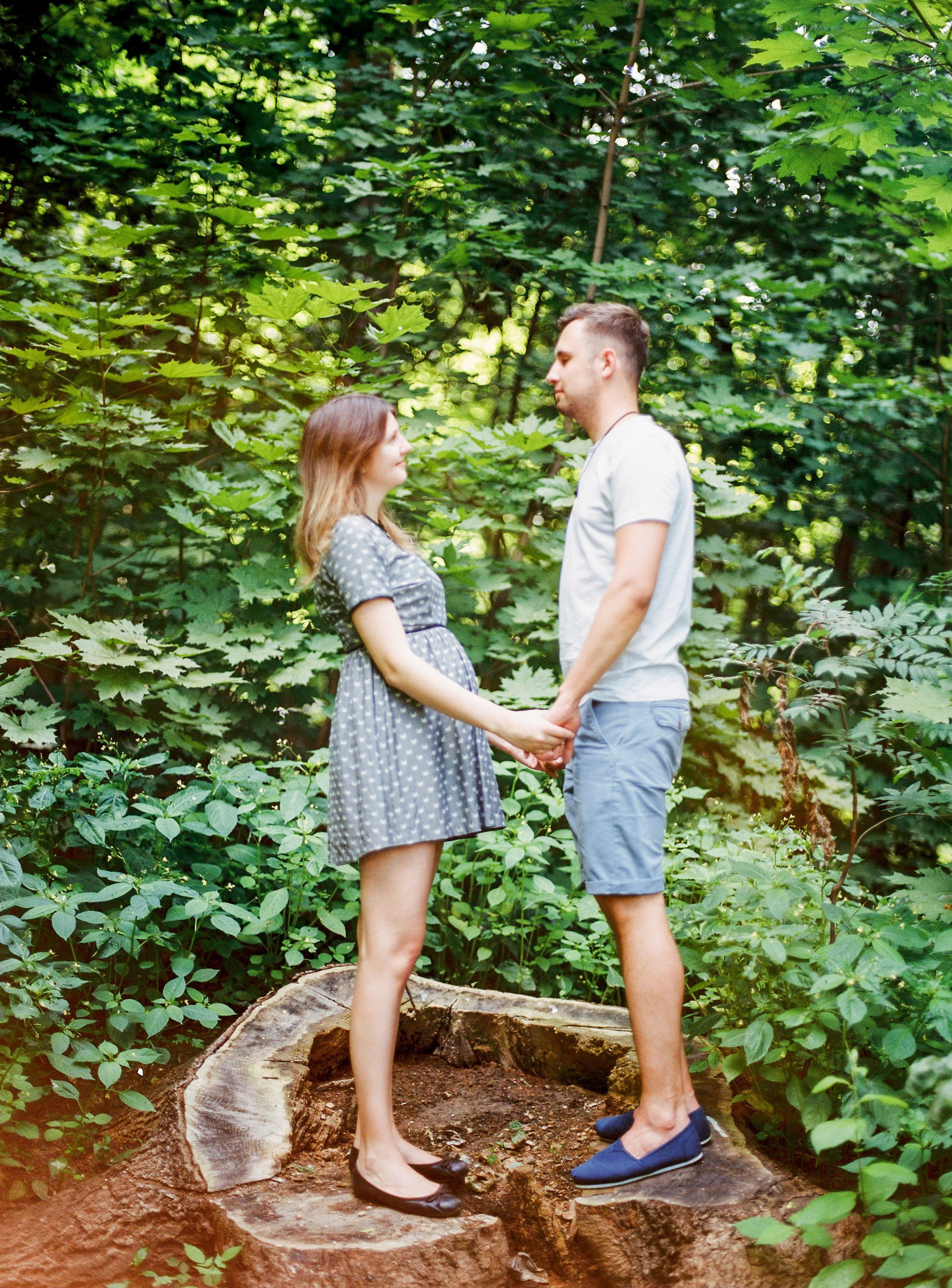 Летняя фотосессия в ожидании малыша