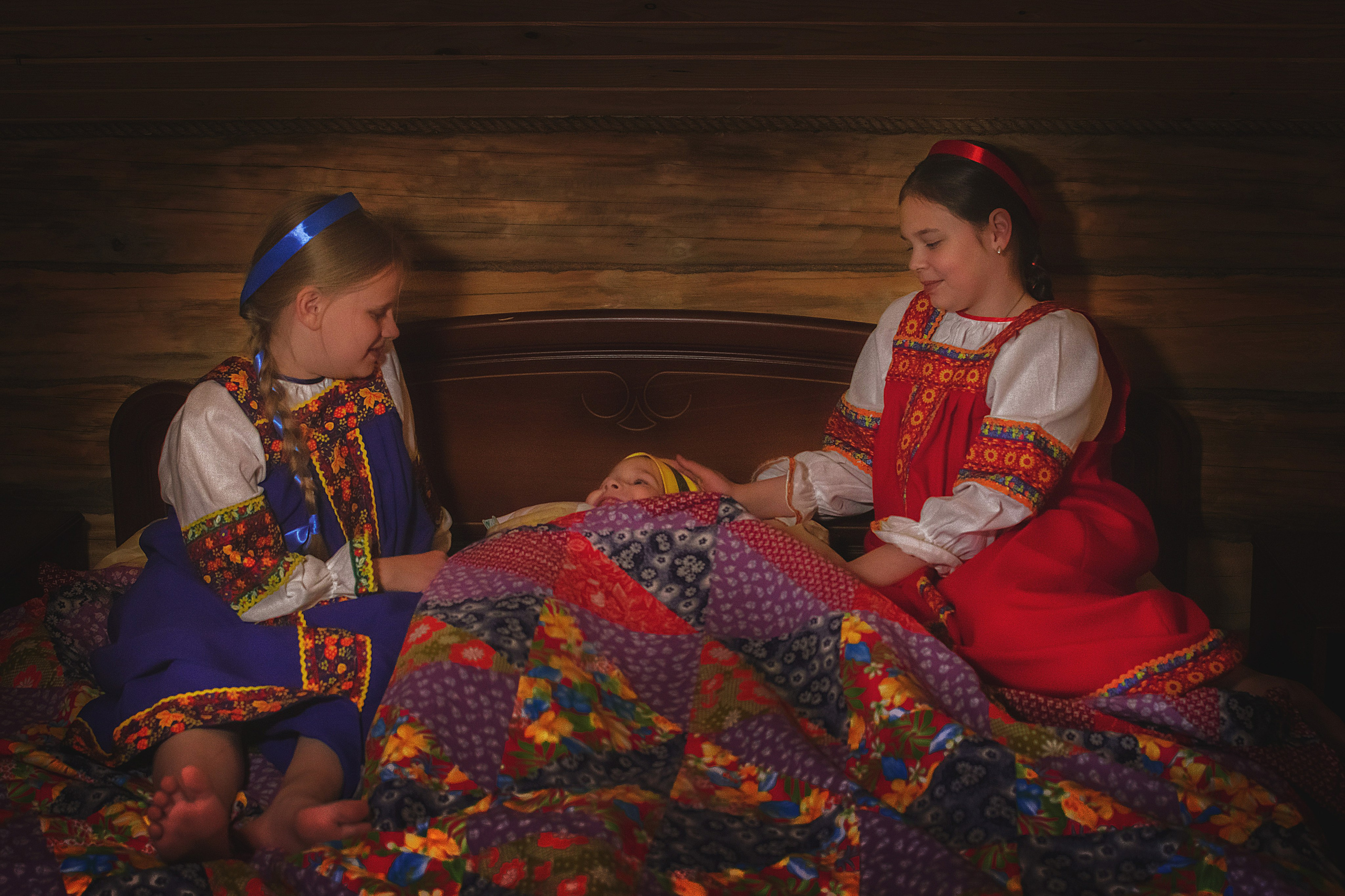 Три Маши без медведя. Детский и семейный фотограф в Волоколамске Ирина Шарова