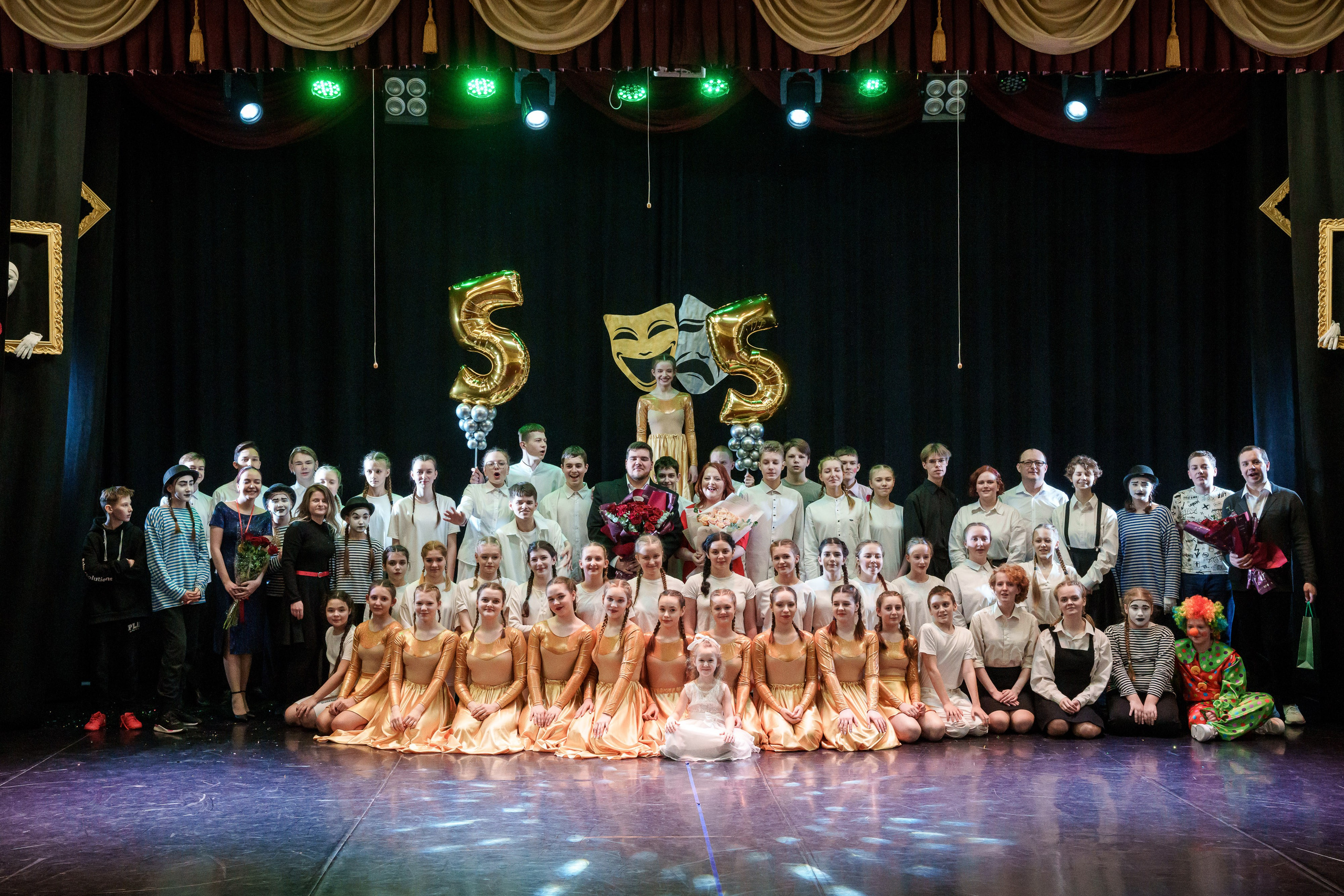Концерт студии «Маска» Театра Ростова Великого. Репортажный фотограф Сергей Сажин г. Ярославль