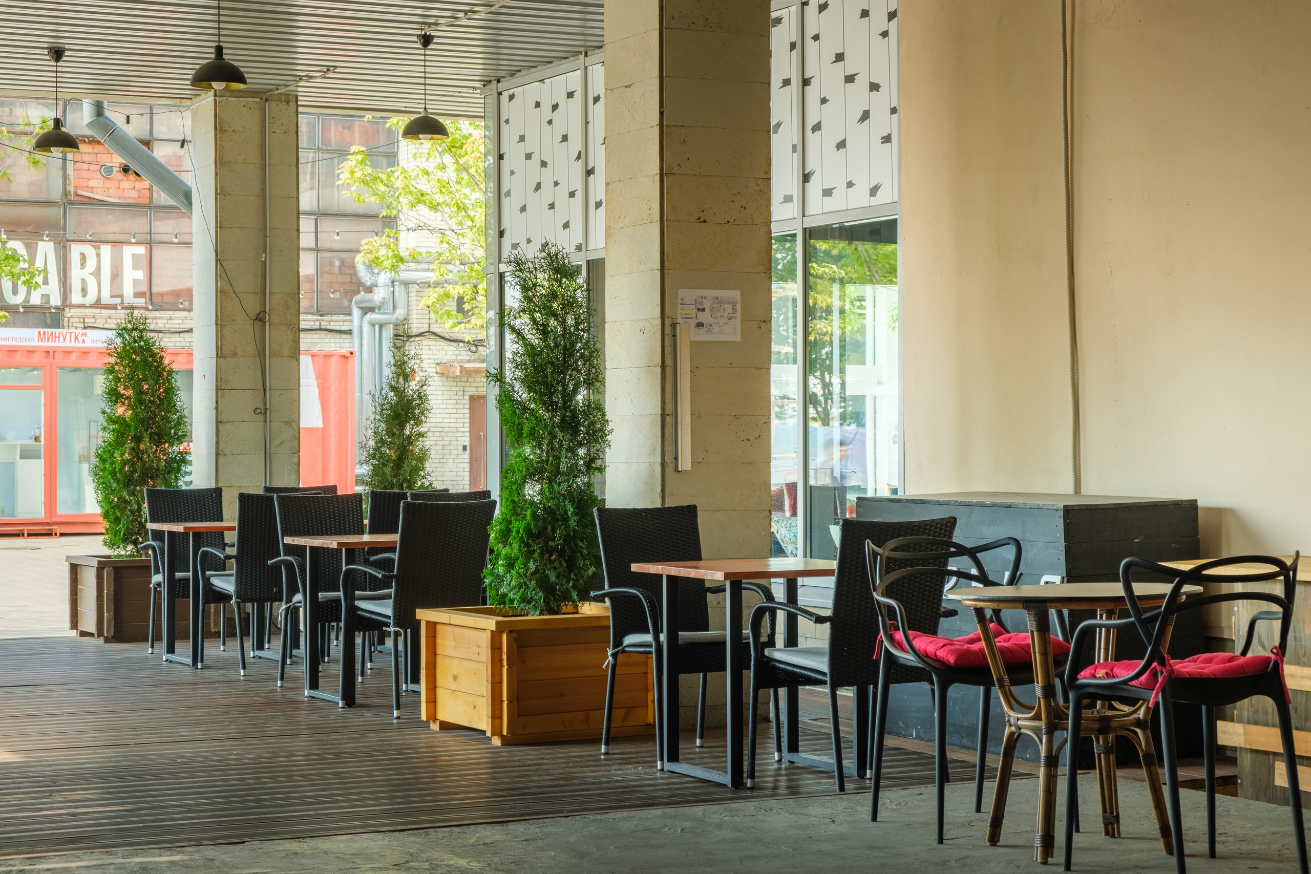 Интерьерная фотосессия кафе «Берёзка»