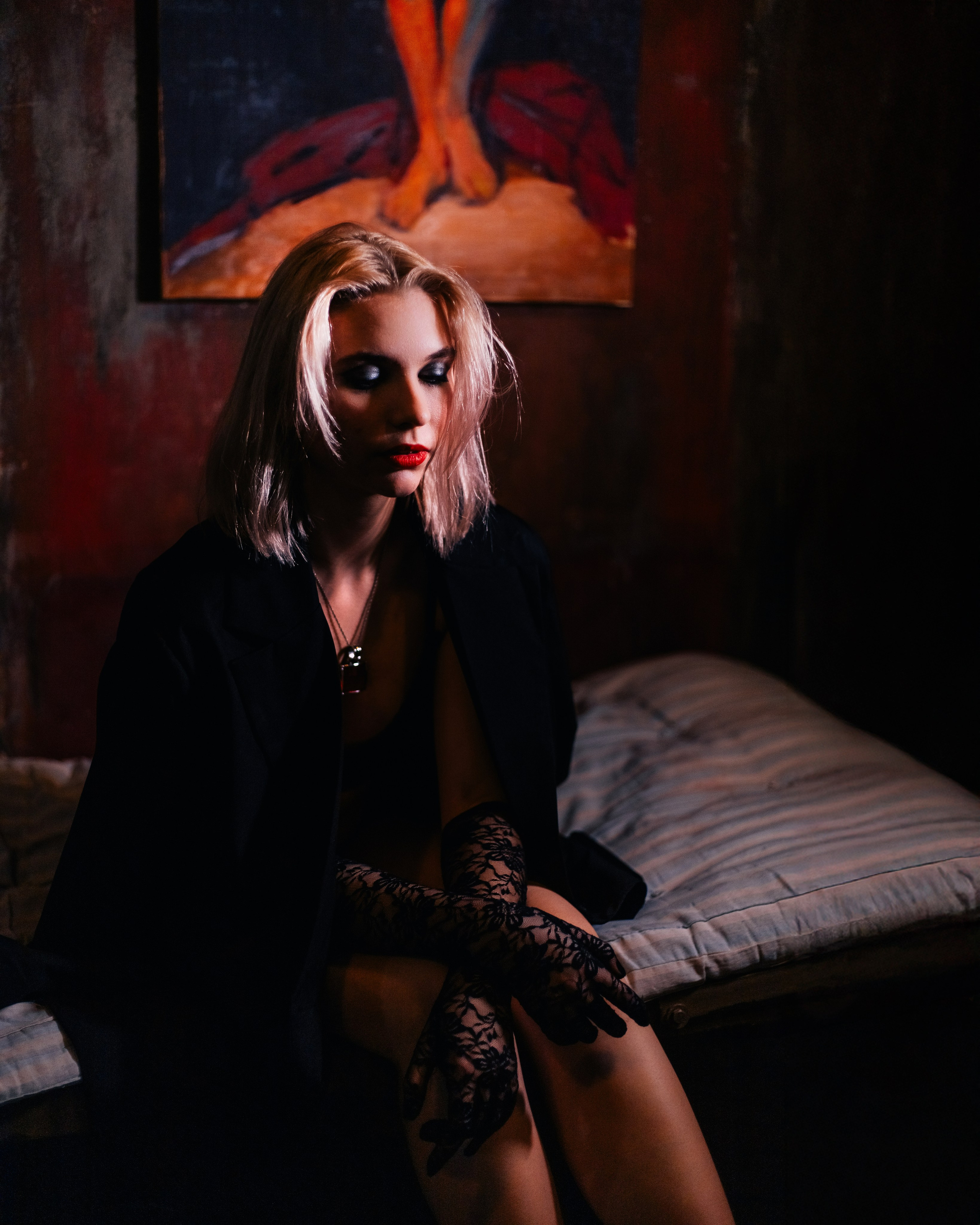 Чёрная невеста. Рокография. Аля Рашпиль. Фотограф Москва