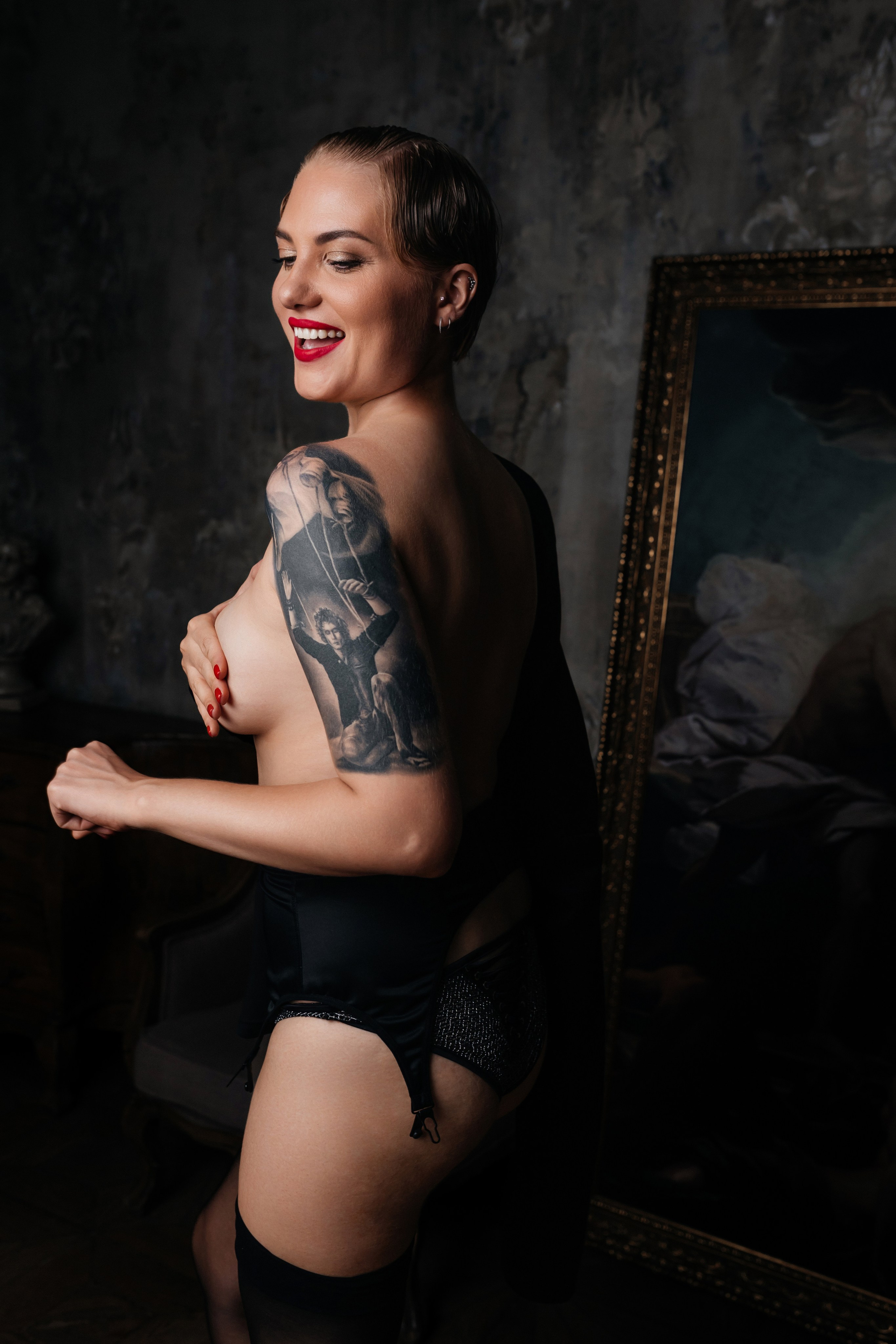 Маруся, студийная съемка. Фотограф Наталия Федосова, г. Москва. TG и Instagram @nataliya_raw