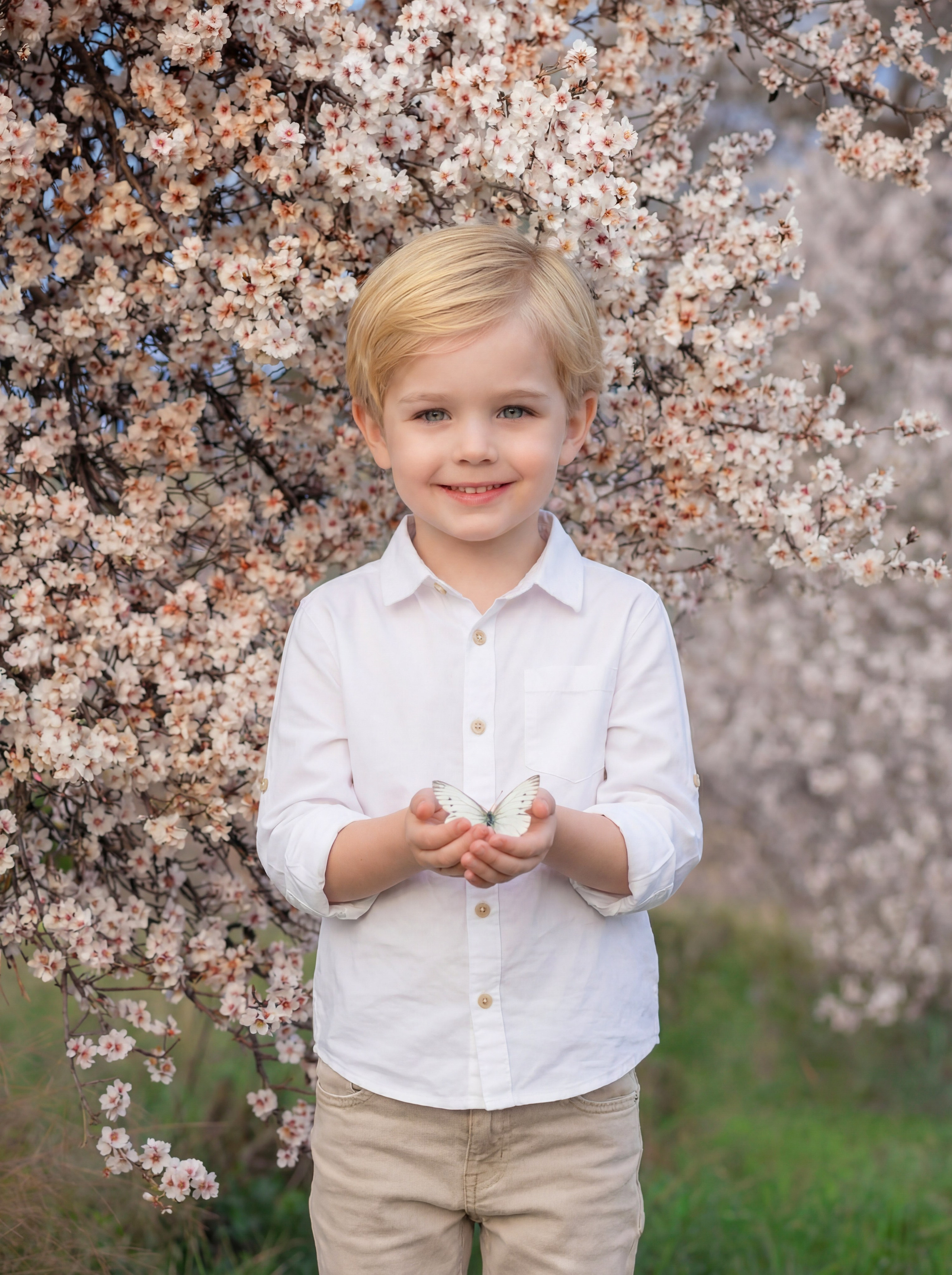 Цветущий сад. Детская фотостудия Москва