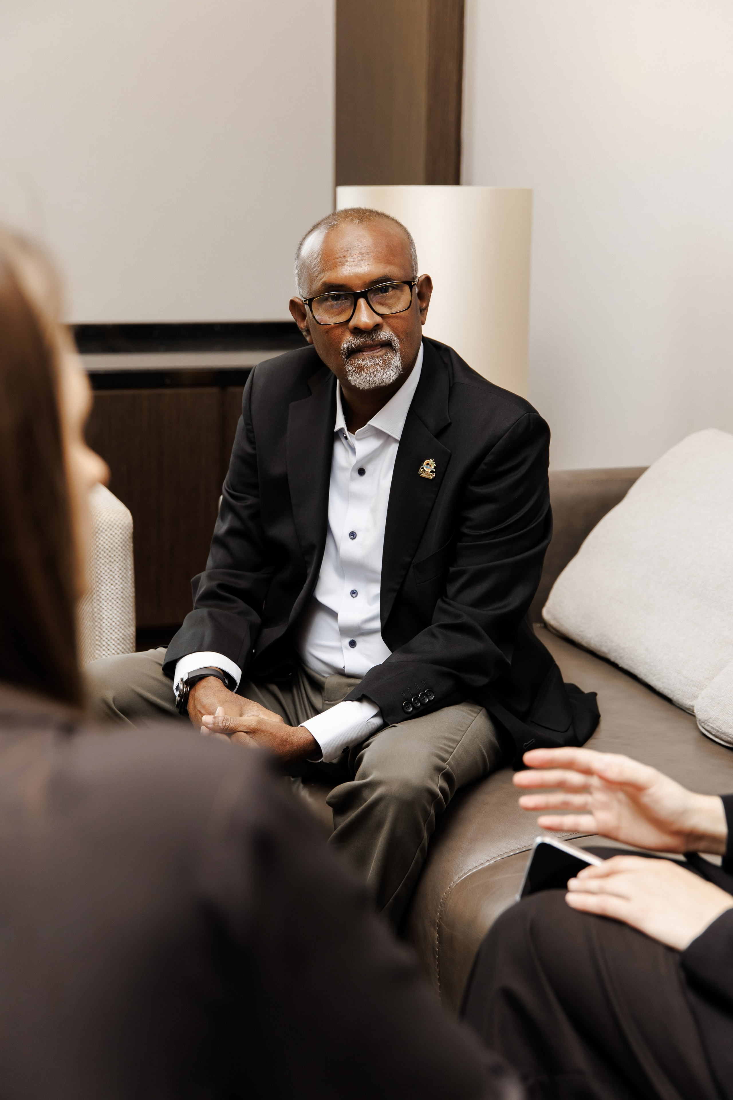 Интервью с Первым советником президента Мальдивской республики Мохамед Халил. Свадебный/Портретный фотограф снимаю в Москве