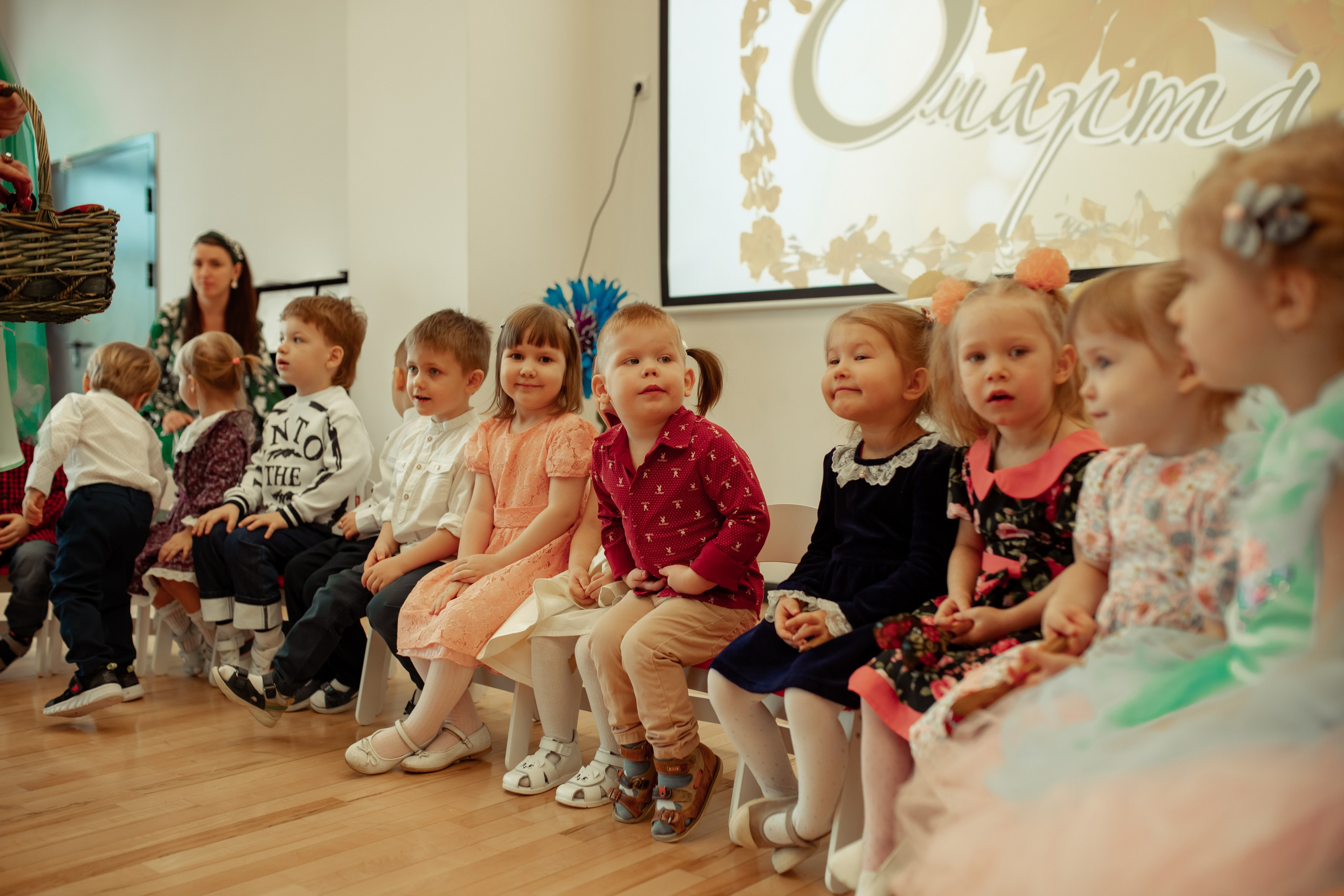 Праздник весны в детском саду. Семейный и детский фотограф в Москве Дорогова Екатерина