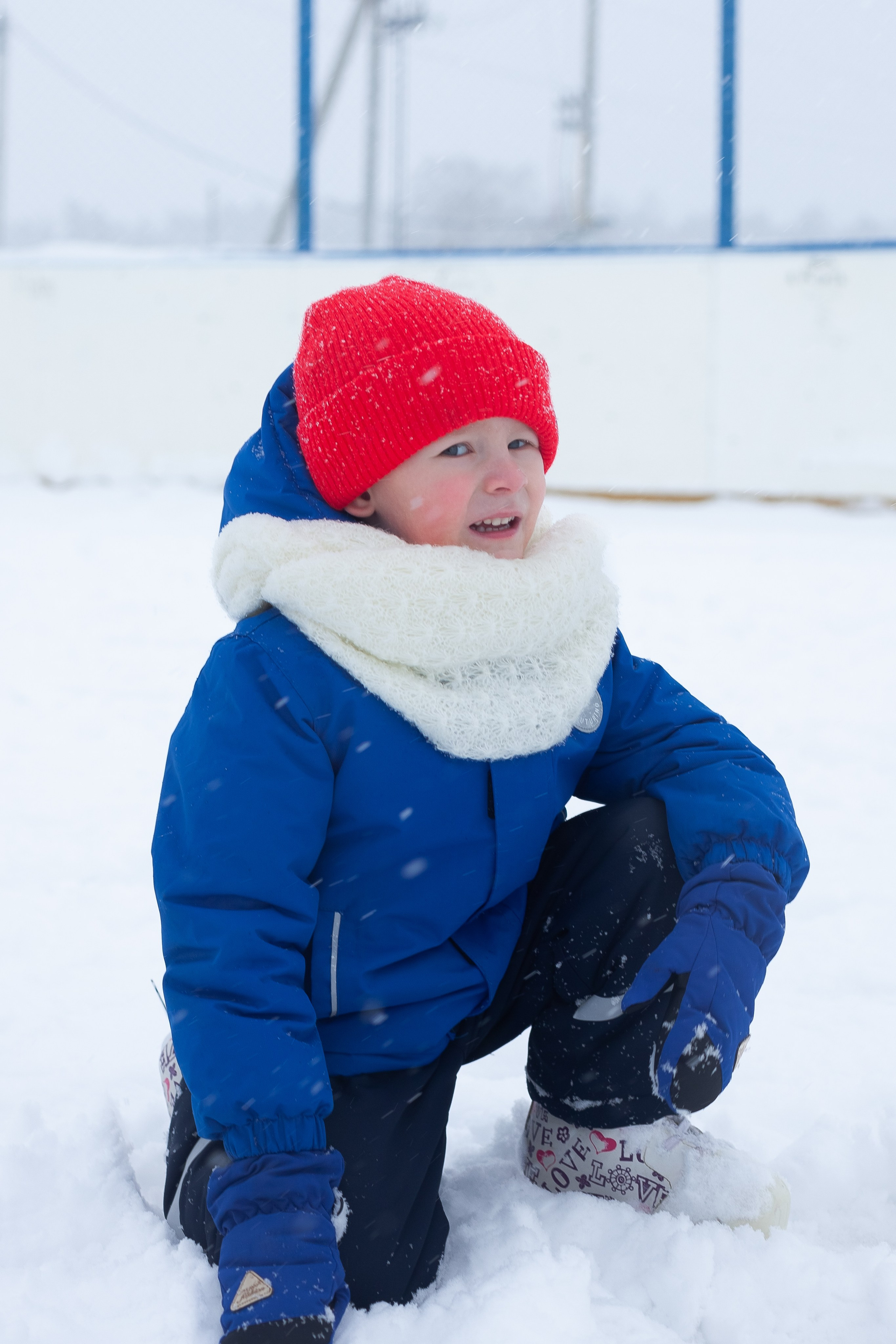 Детская фотосессия на катке. Фотограф в Томске Евгения Гуляева