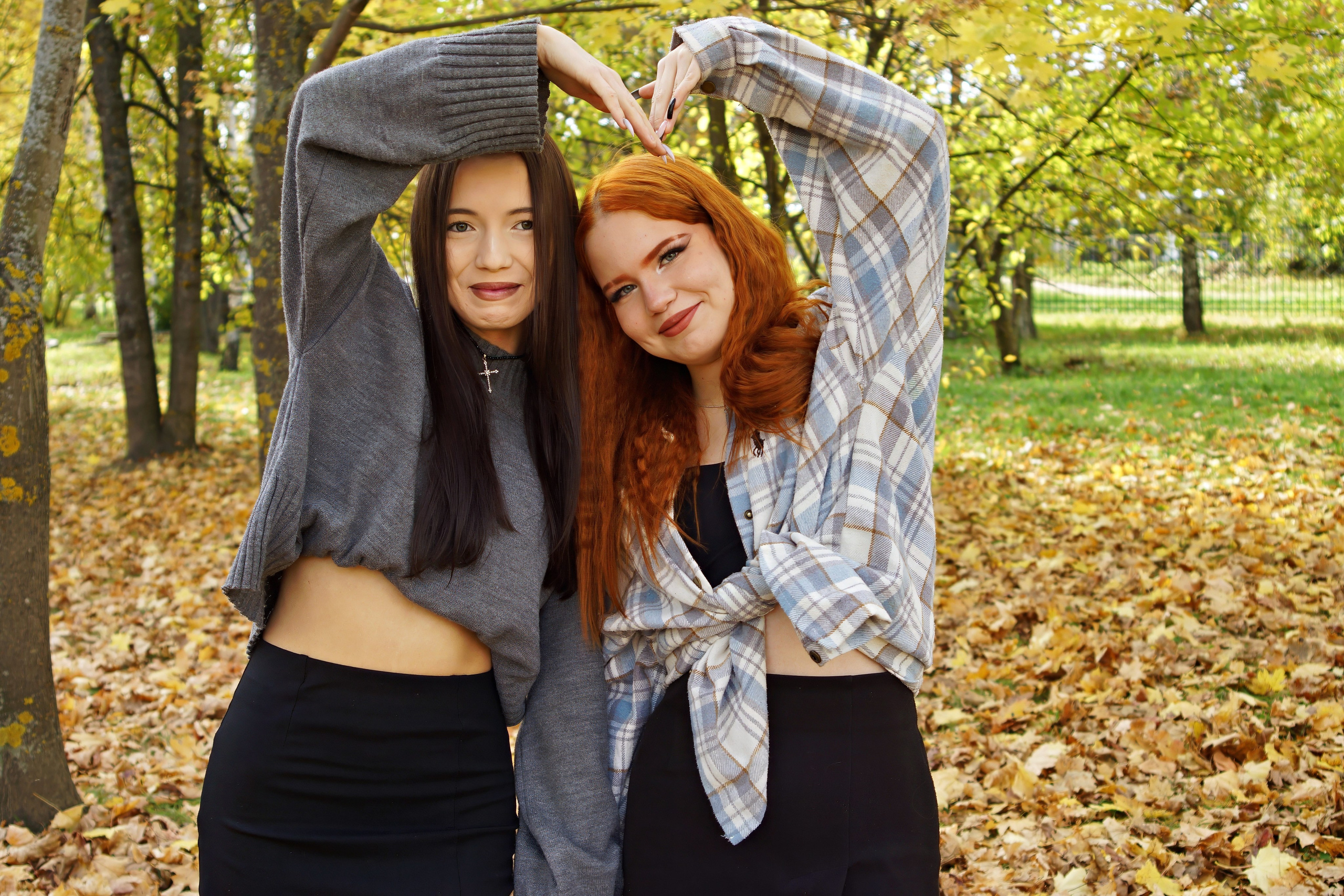 Осенняя фотосессия в школе г. Йошкар-Ола