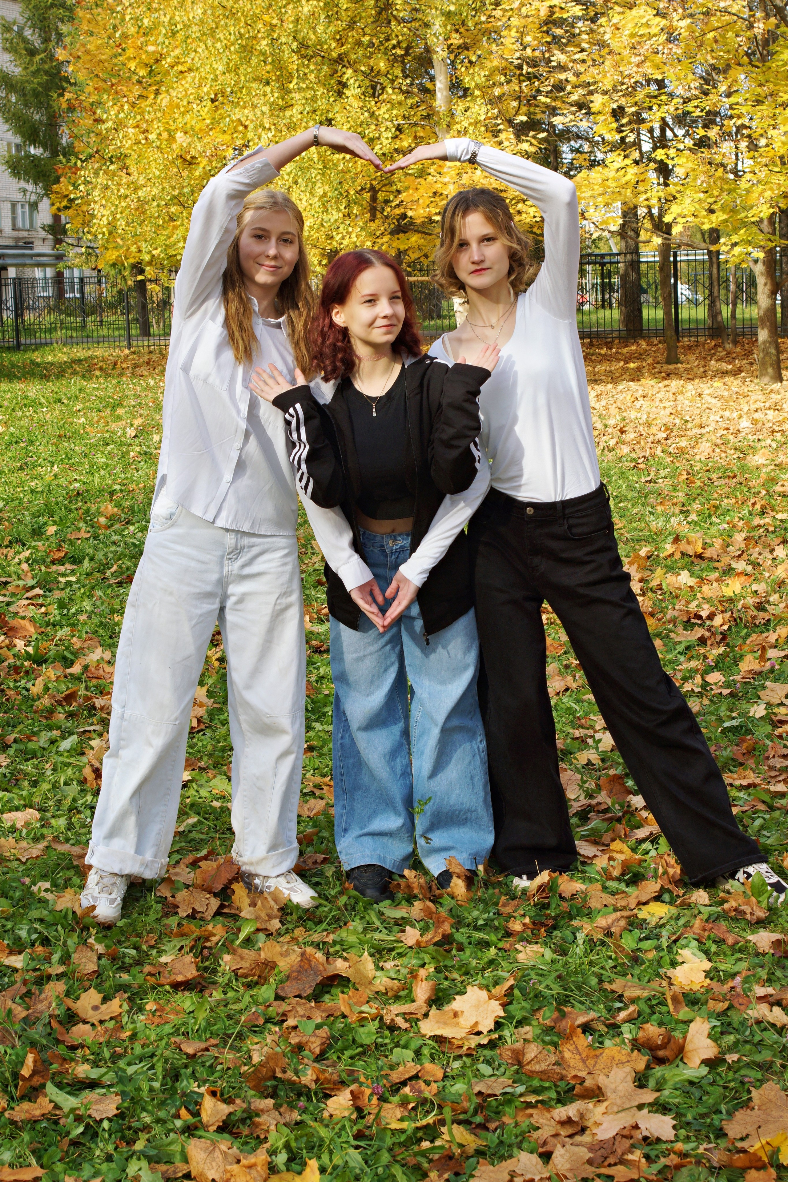 Осенняя фотосессия в школе г. Йошкар-Ола