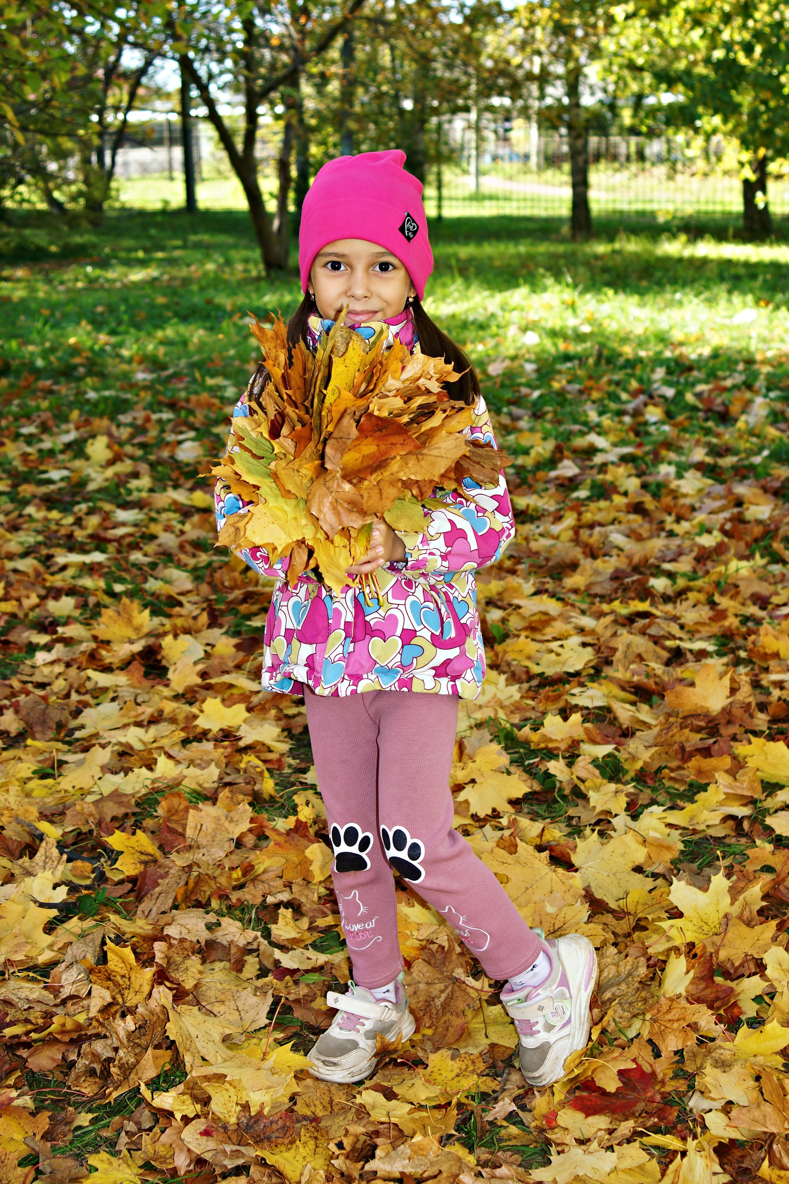 Осенняя фотосессия в детском саду г. Йошкар-Ола