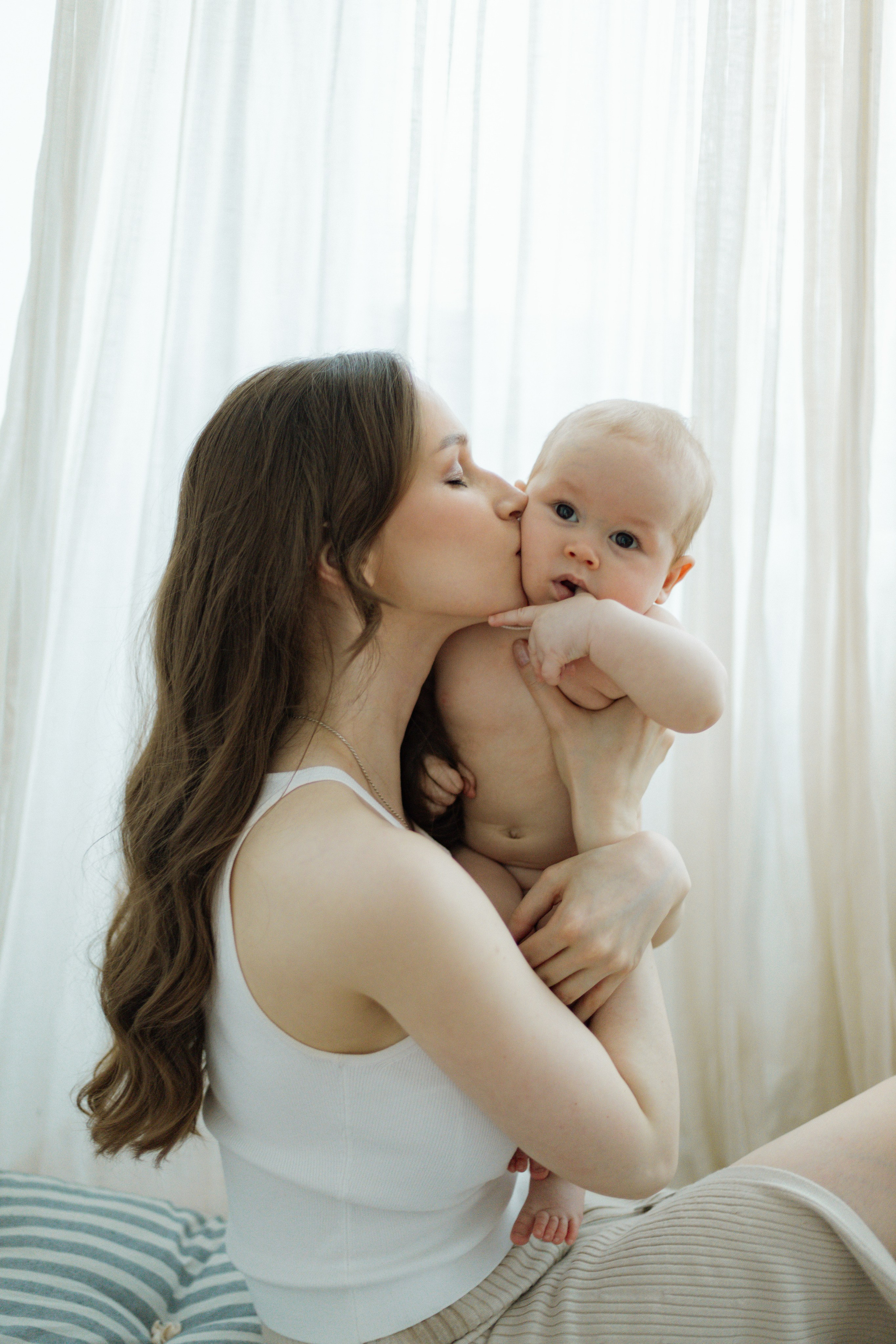 Ксения с сыном. Кузьмина Анастасия — контент-фотограф | Москва