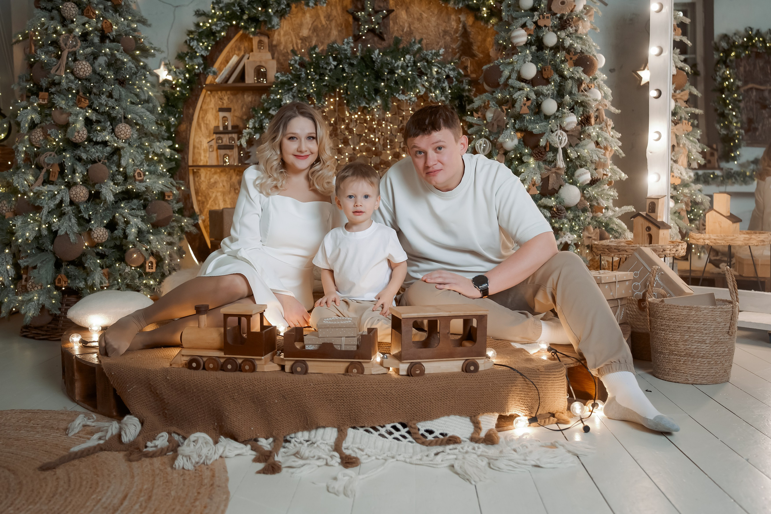 Новогодняя семейная фотосессия. Марина Суздаль семейный и детский фотограф в Москве и Подмосковье