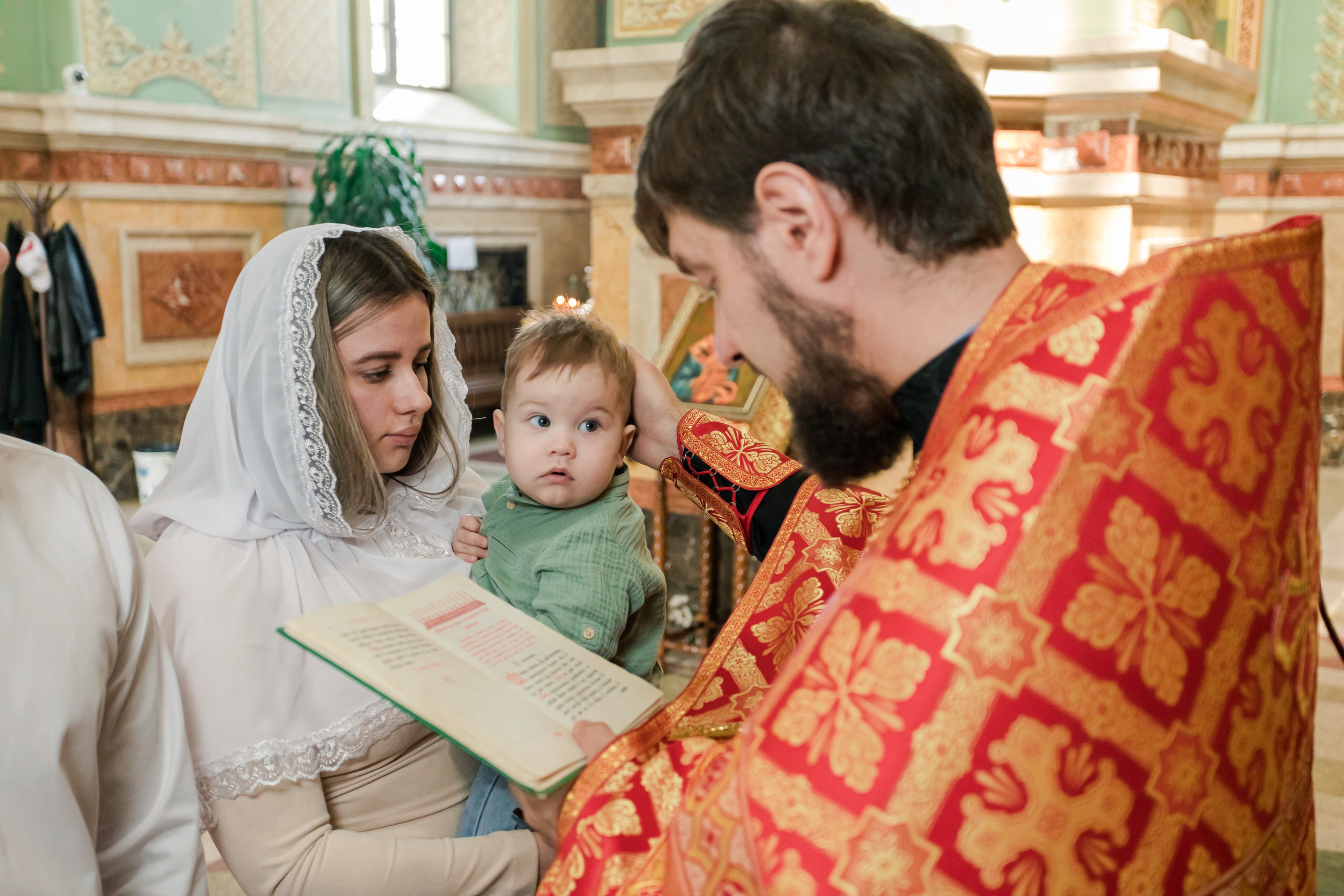 Крестины в церкви. Фотограф в Ставрополе Евгений Наглянцев