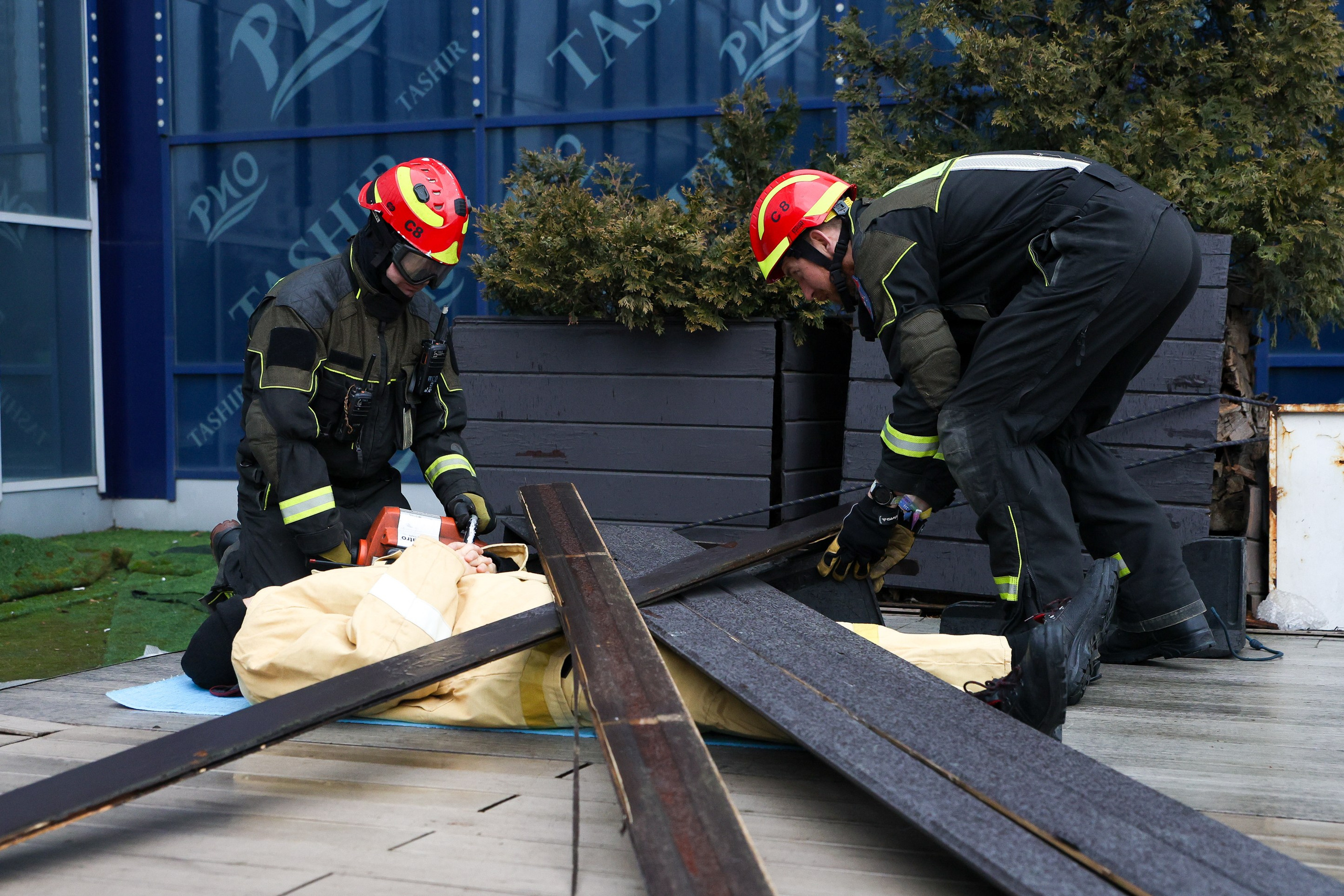 Тренировка МЧС. Фотограф Иван Косарев