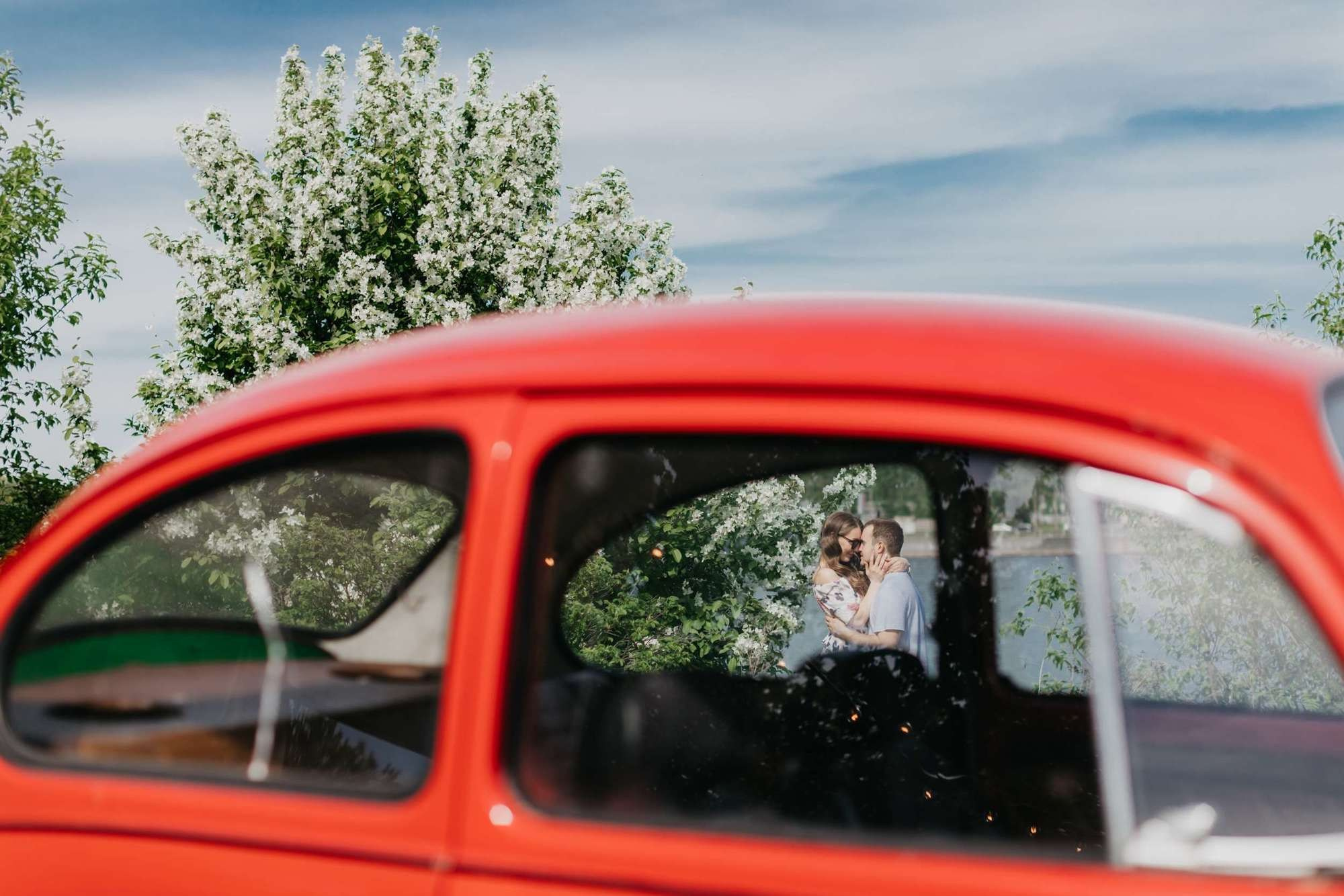 Фотосессия лав стори Сергея и Оксаны в СПб