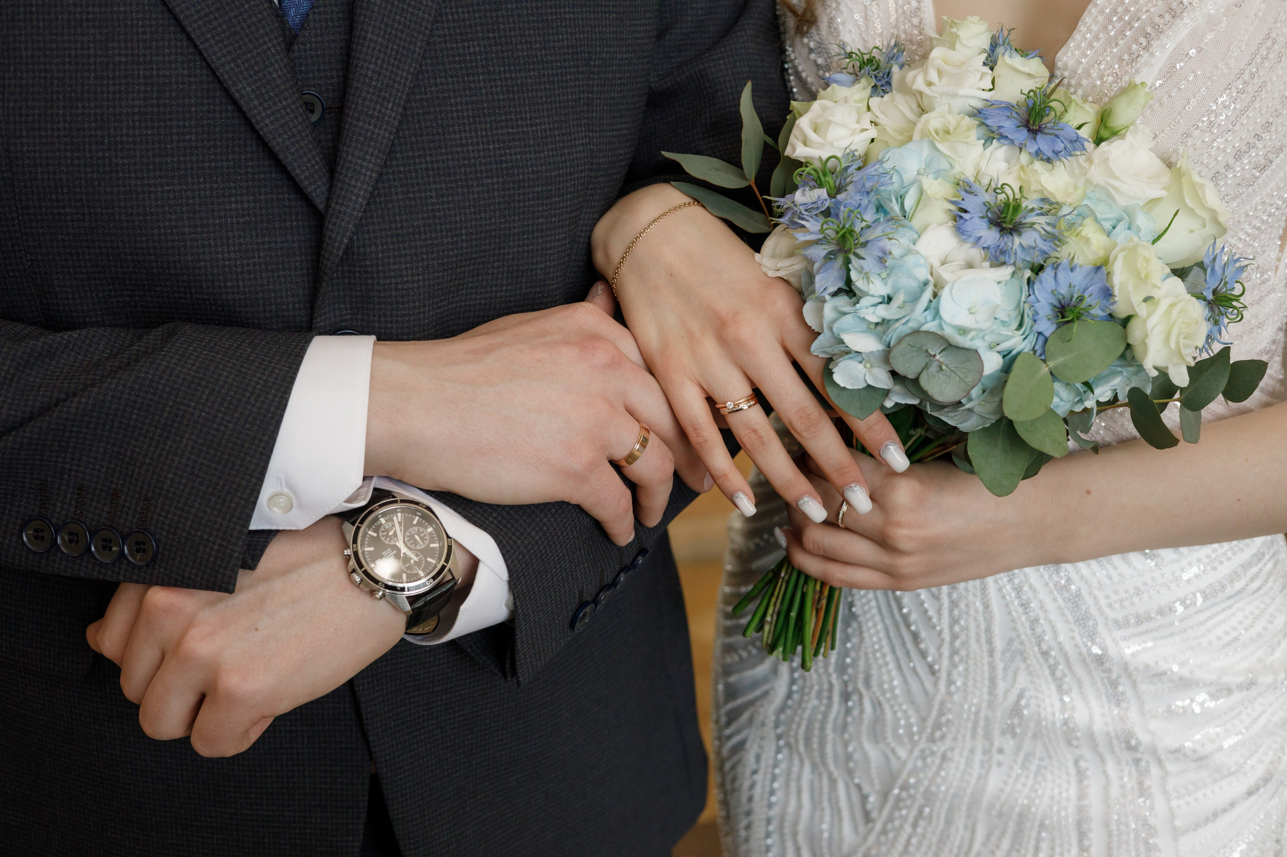 Даша и Дима, Грибоедовский ЗАГС. Свадебный и репортажный фотограф (Москва, Королев и другие)